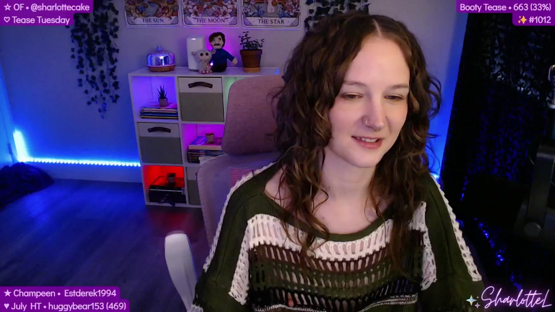 Gallery image thumbnail from SharlotteL's myfreecams stream on, 07/09/2025, 01:45 image 5 of 20
