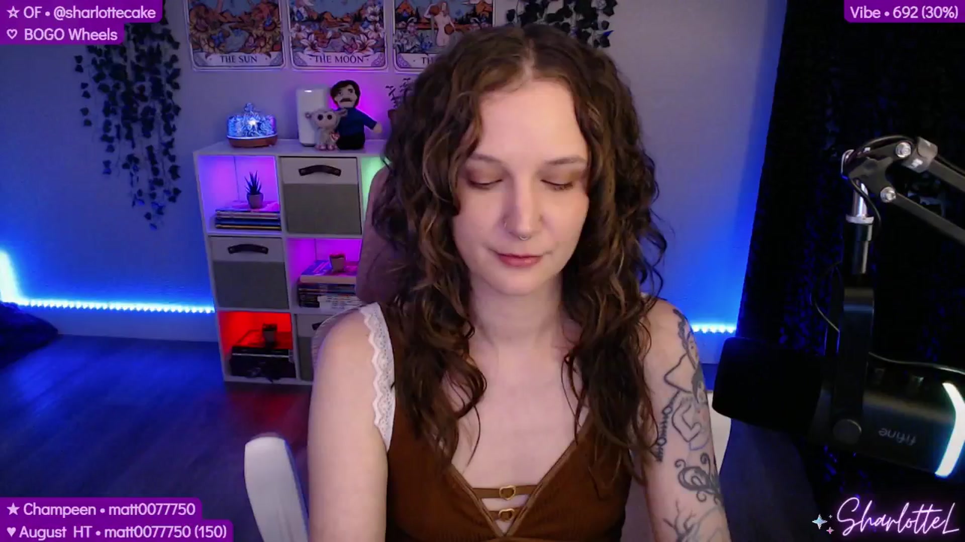 Gallery image thumbnail from SharlotteL's myfreecams stream on, 08/03/2025, 02:34 image 16 of 20