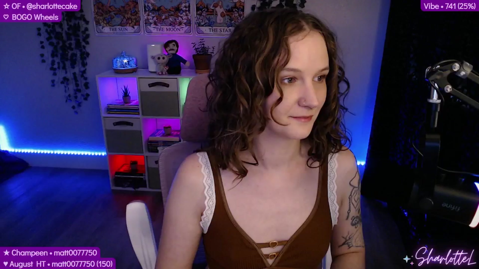 Gallery image thumbnail from SharlotteL's myfreecams stream on, 08/03/2025, 02:34 image 14 of 20