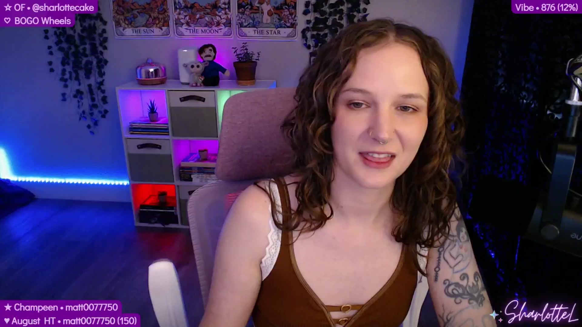 Gallery image thumbnail from SharlotteL's myfreecams stream on, 08/03/2025, 02:34 image 11 of 20