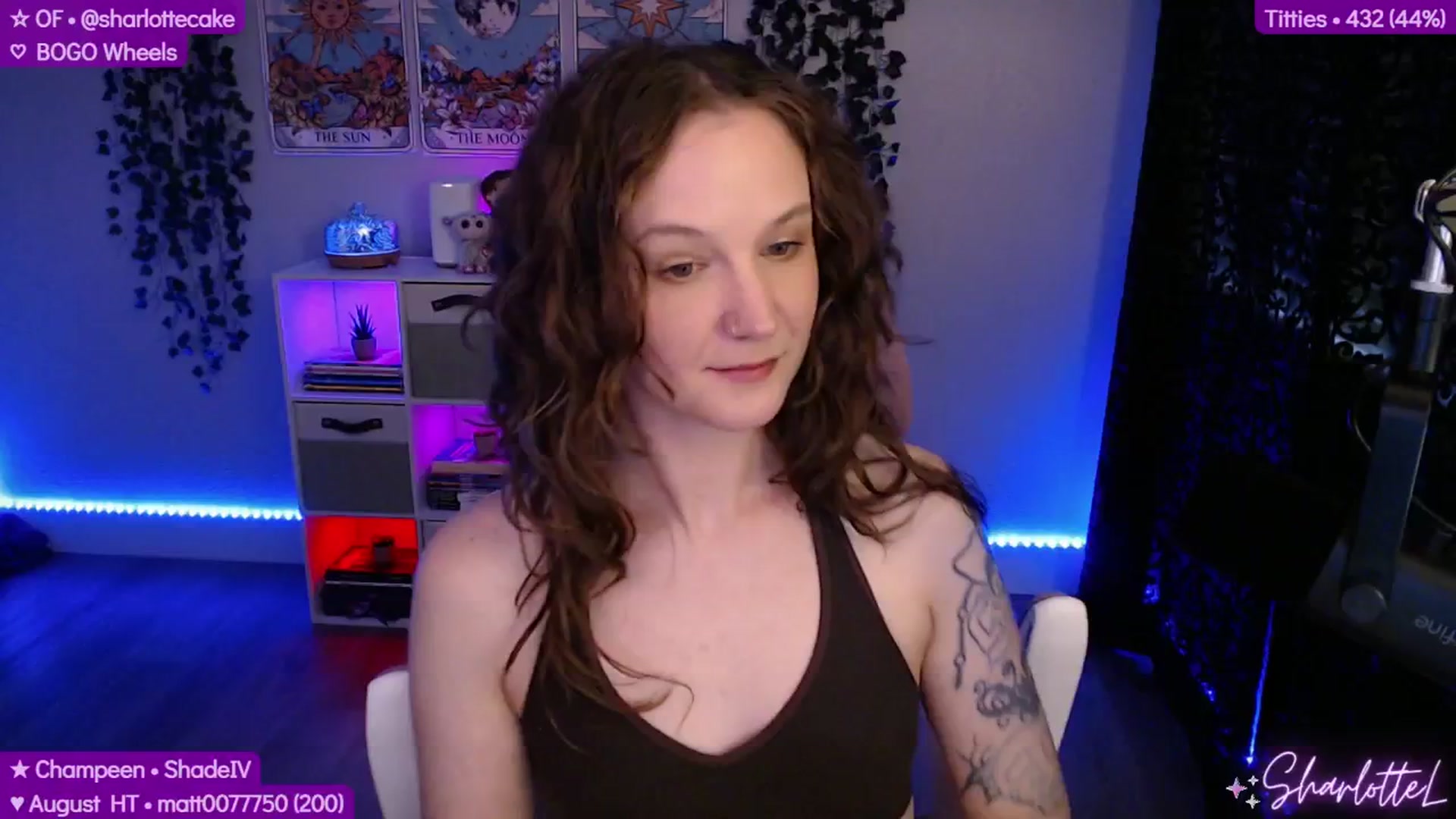Gallery image thumbnail from SharlotteL's myfreecams stream on, 08/10/2025, 03:06 image 7 of 20