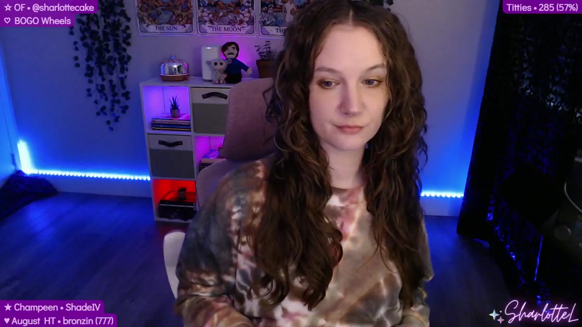 Gallery image thumbnail from SharlotteL's myfreecams stream on, 08/24/2025, 01:03 image 19 of 20