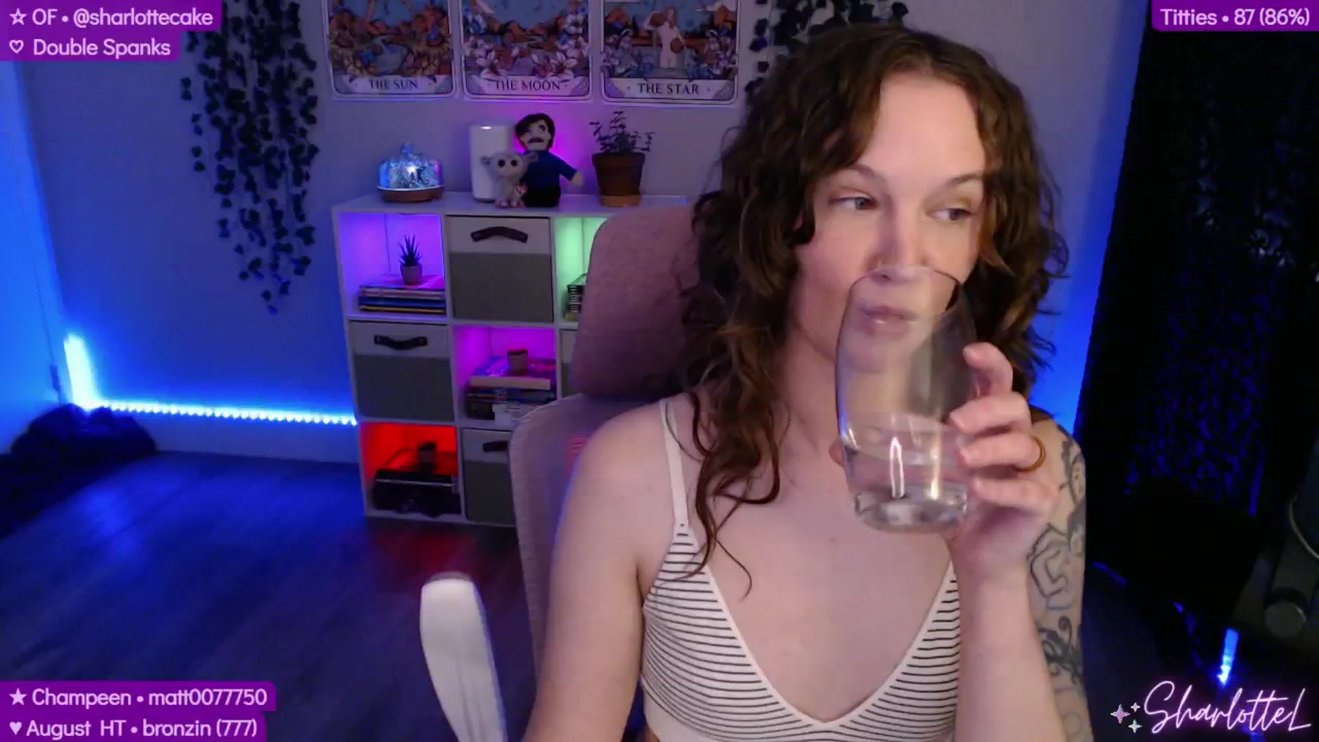 Gallery image thumbnail from SharlotteL's myfreecams stream on, 08/25/2025, 02:25 image 1 of 20