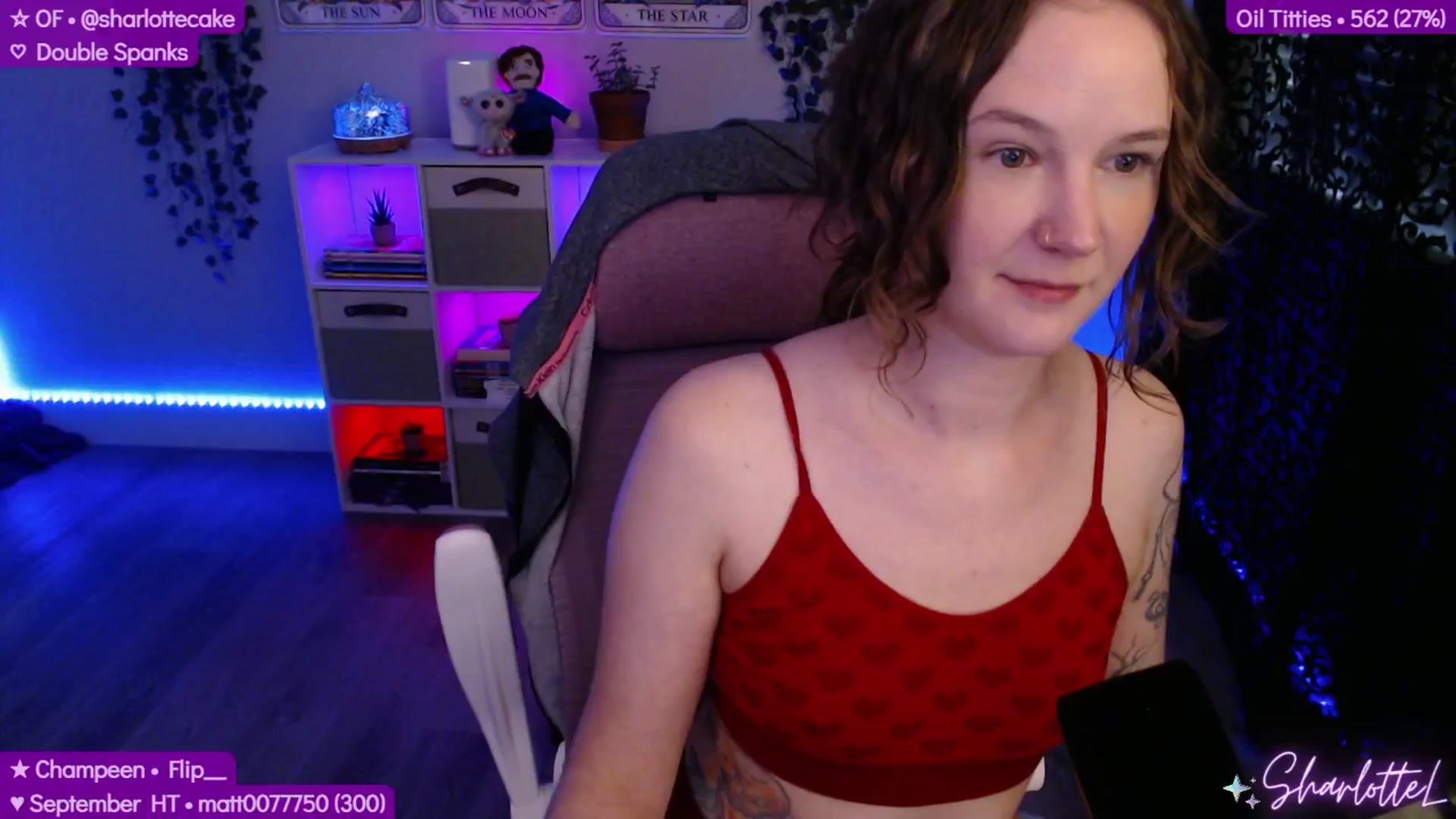 Gallery image thumbnail from SharlotteL's myfreecams stream on, 09/08/2025, 01:10 image 6 of 20