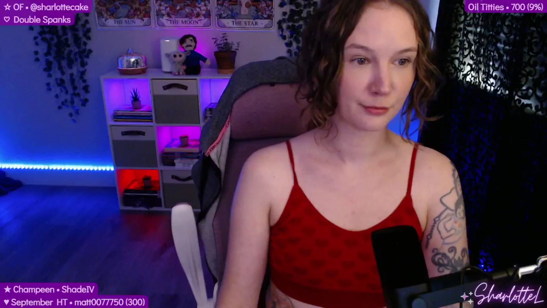 Gallery image thumbnail from SharlotteL's myfreecams stream on, 09/08/2025, 01:10 image 3 of 20