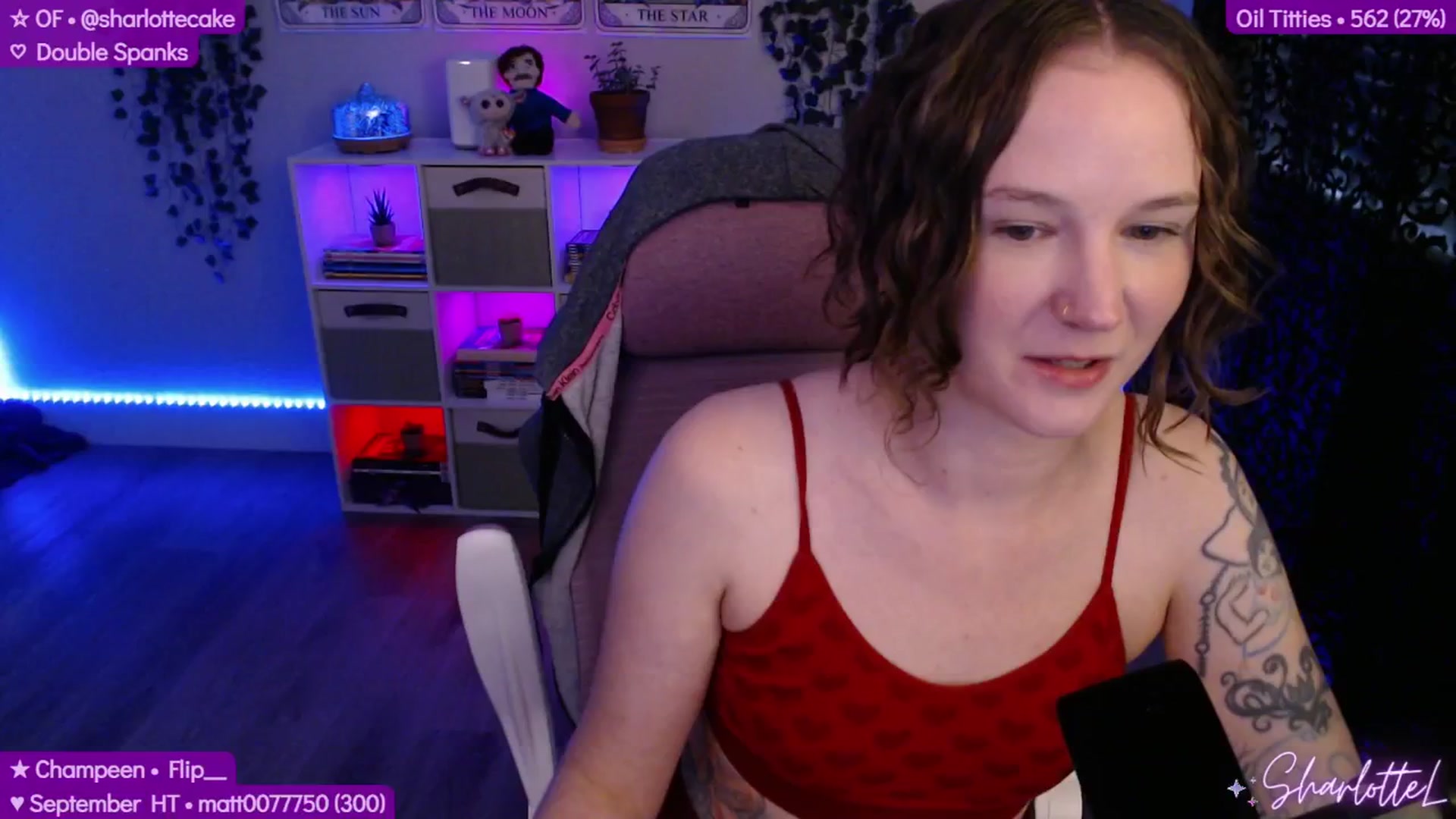 Gallery image thumbnail from SharlotteL's myfreecams stream on, 09/08/2025, 01:10 image 7 of 20