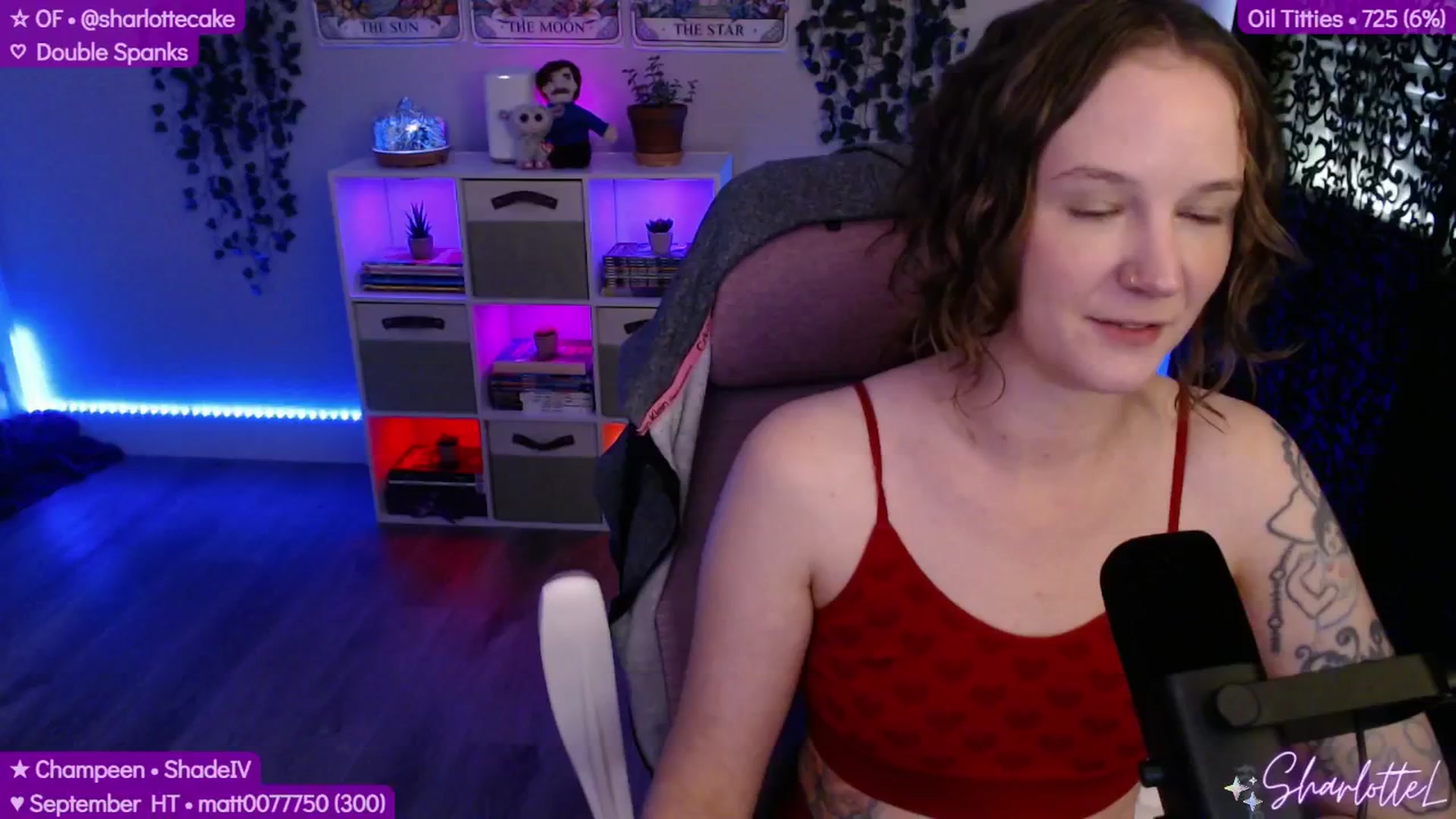 Gallery image thumbnail from SharlotteL's myfreecams stream on, 09/08/2025, 01:10 image 1 of 20