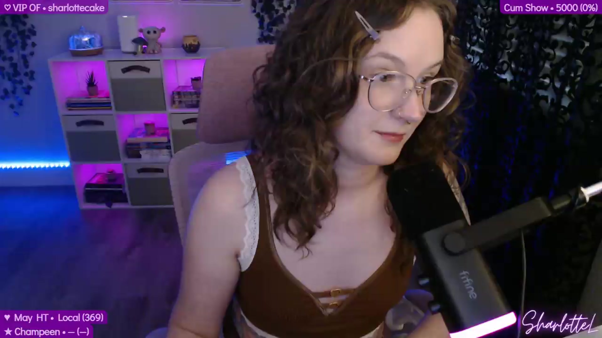 Gallery image thumbnail from SharlotteL's myfreecams stream on, 05/18/2026, 20:23 image 12 of 20