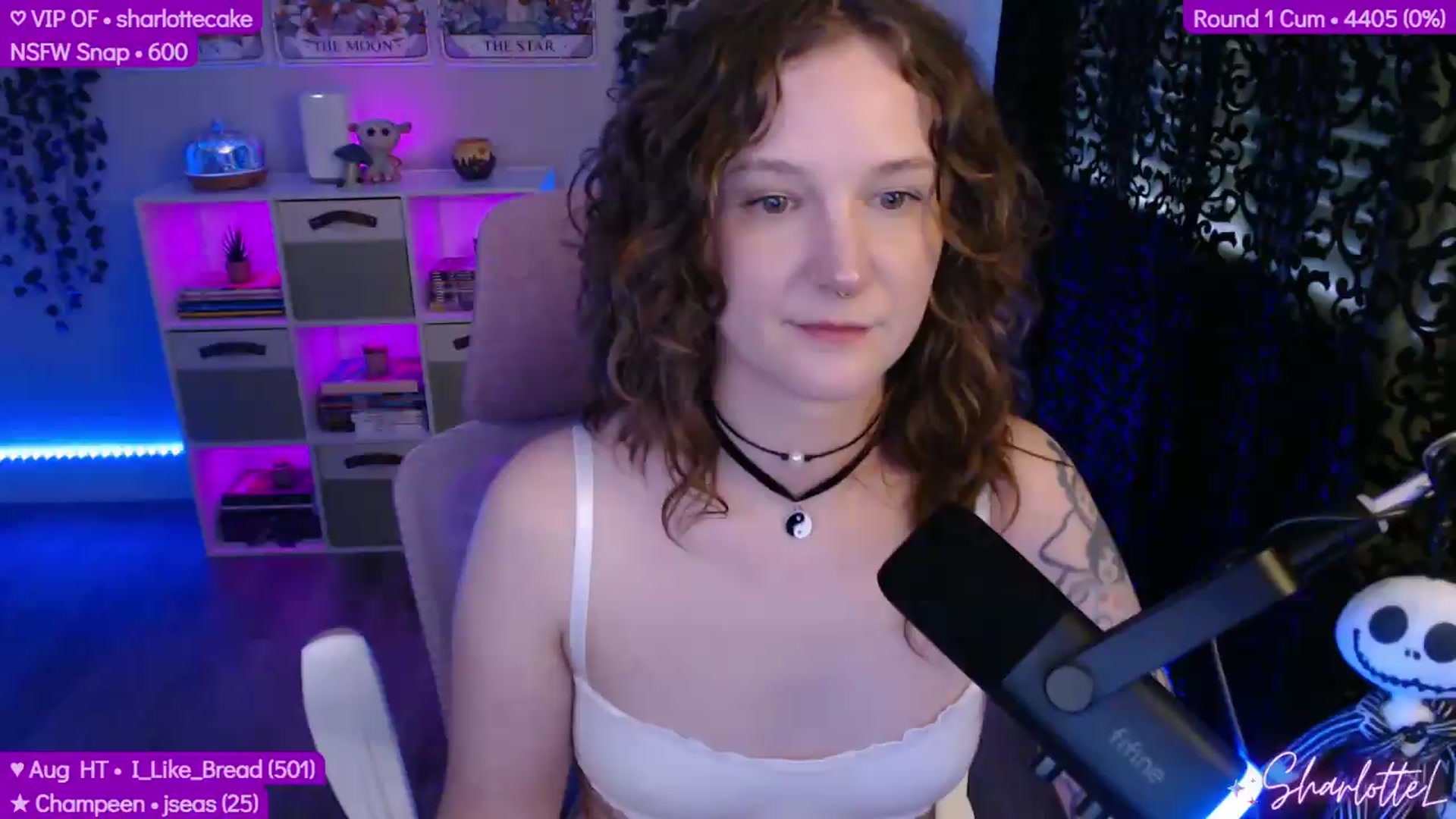 Gallery image thumbnail from SharlotteL's myfreecams stream on, 08/07/2026, 22:35 image 18 of 20