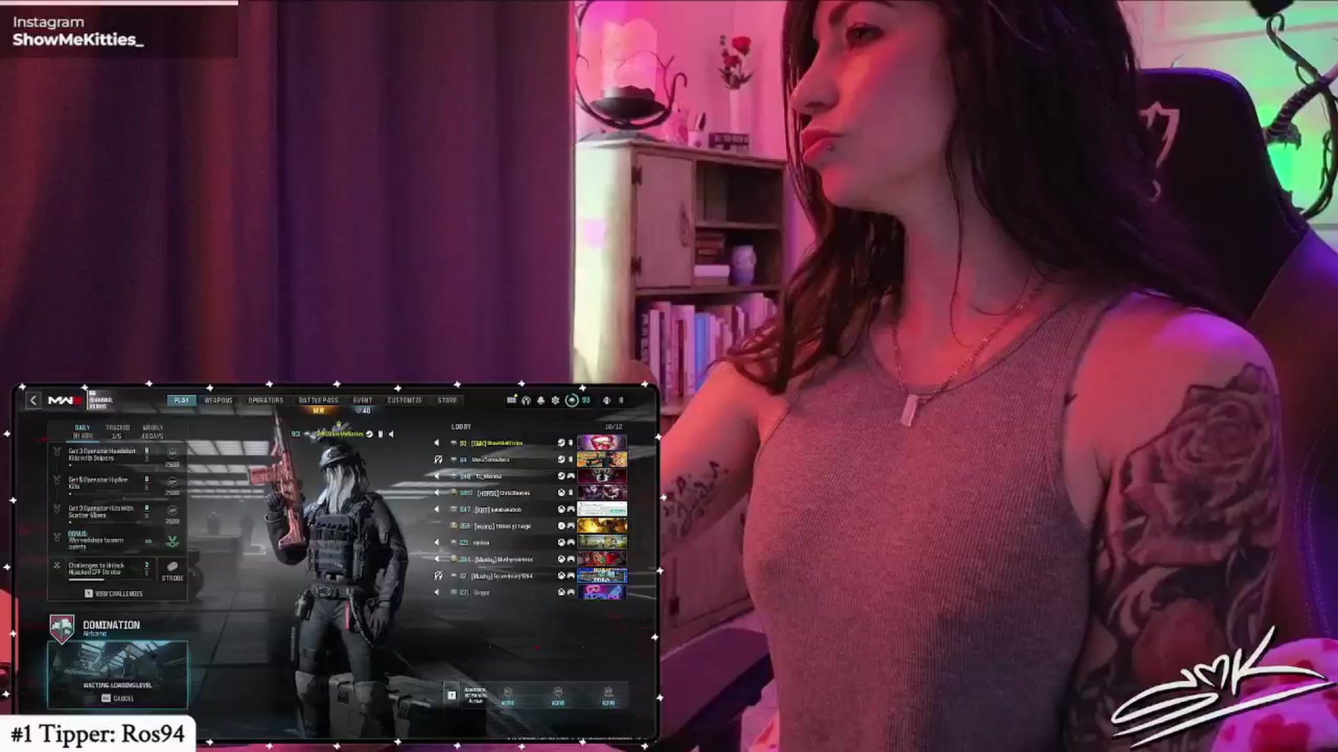 Gallery image thumbnail from ShowMeKitties's myfreecams stream on, 09/18/2024, 19:15 image 20 of 20