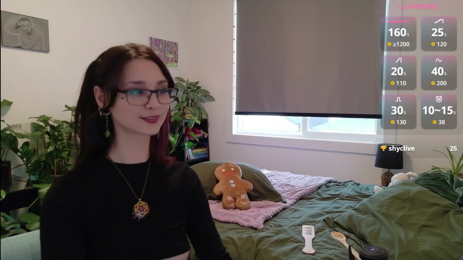 Gallery image thumbnail from ShyBabyy's myfreecams stream on, 11/21/2025, 21:21 image 1 of 20
