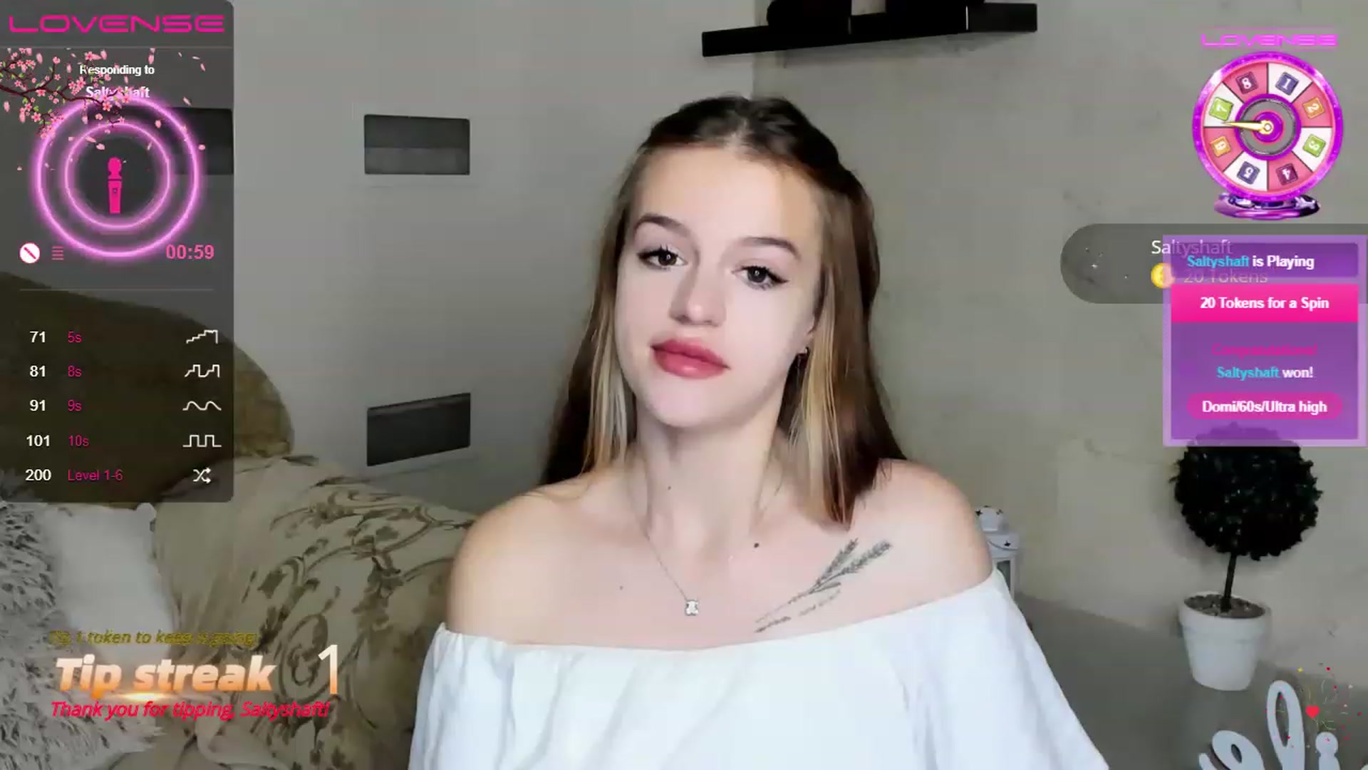 Gallery image thumbnail from SimplePeach's myfreecams stream on, 06/11/2023, 23:13 image 18 of 20