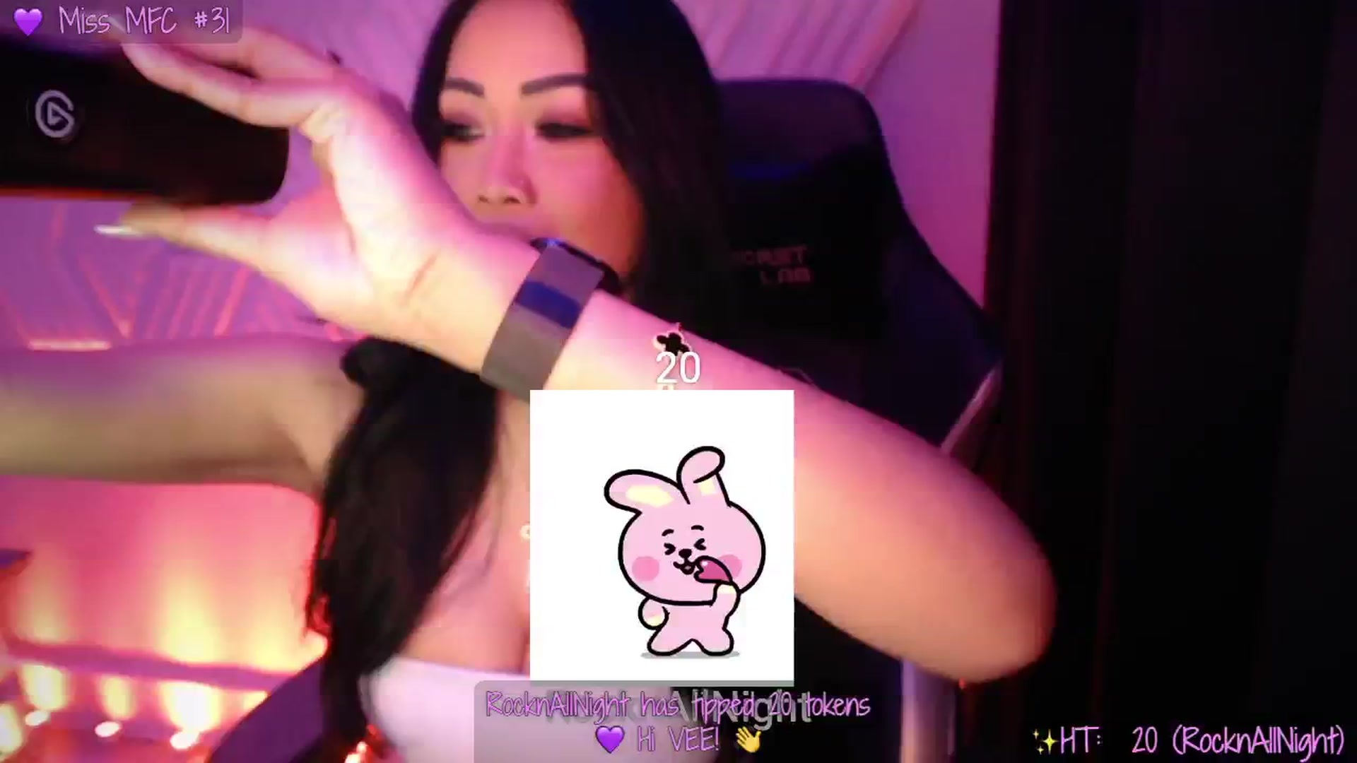 Gallery image thumbnail from SinCityVEE's myfreecams stream on, 03/02/2025, 10:10 image 1 of 20