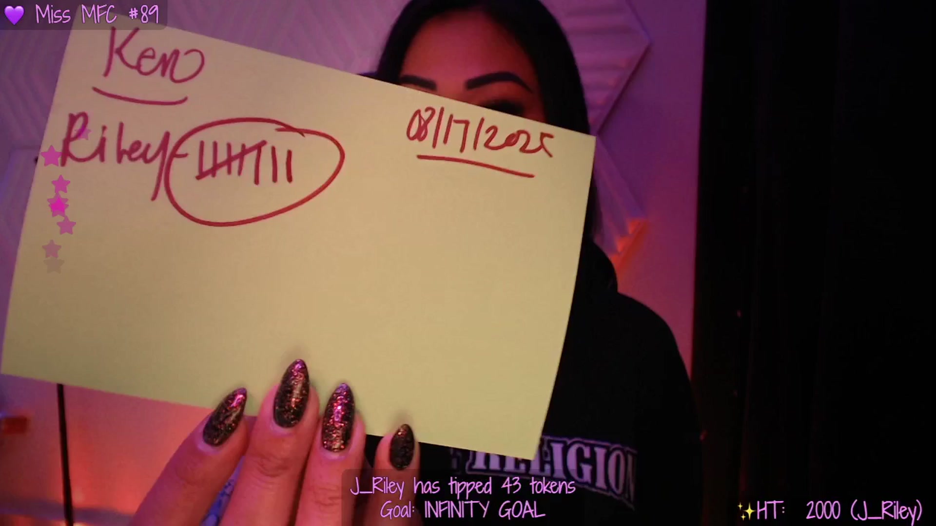 Gallery image thumbnail from SinCityVEE's myfreecams stream on, 08/18/2025, 06:50 image 2 of 20