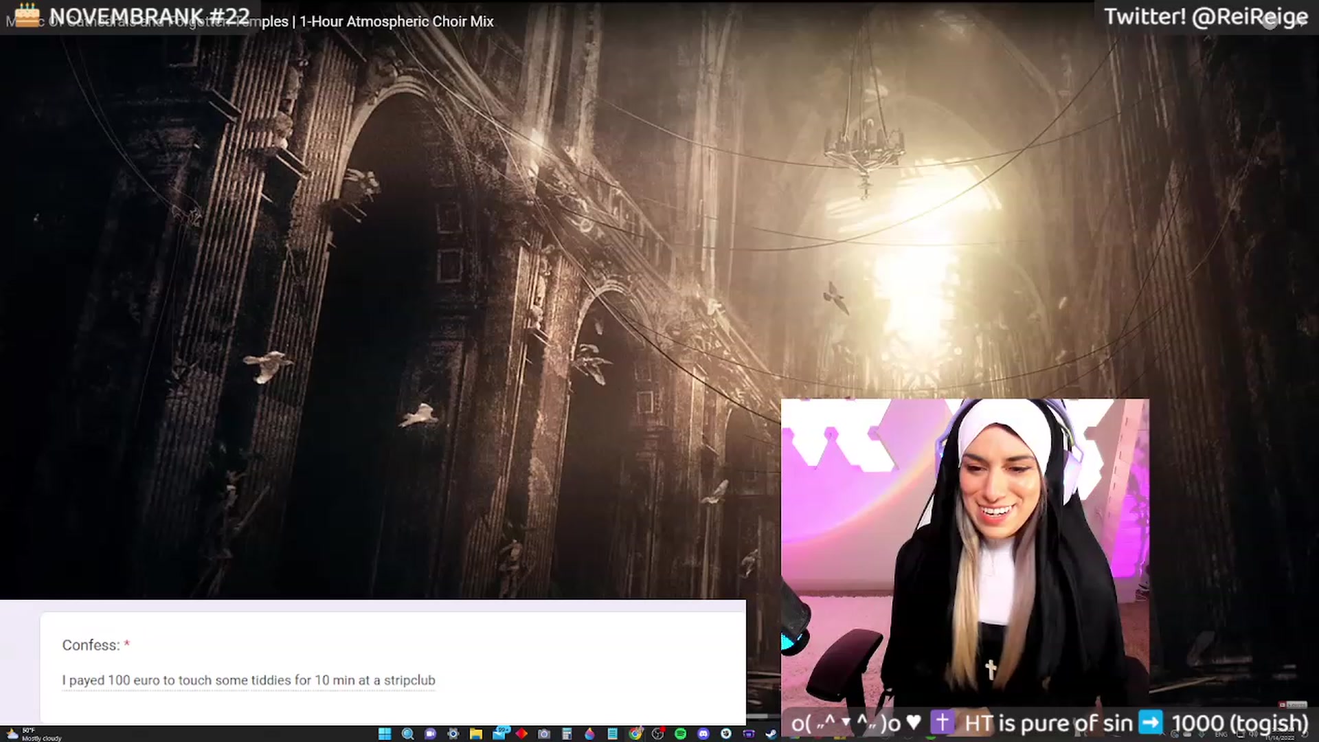 Gallery image thumbnail from SisterReige's myfreecams stream on, 11/14/2022, 11:13 image 16 of 20