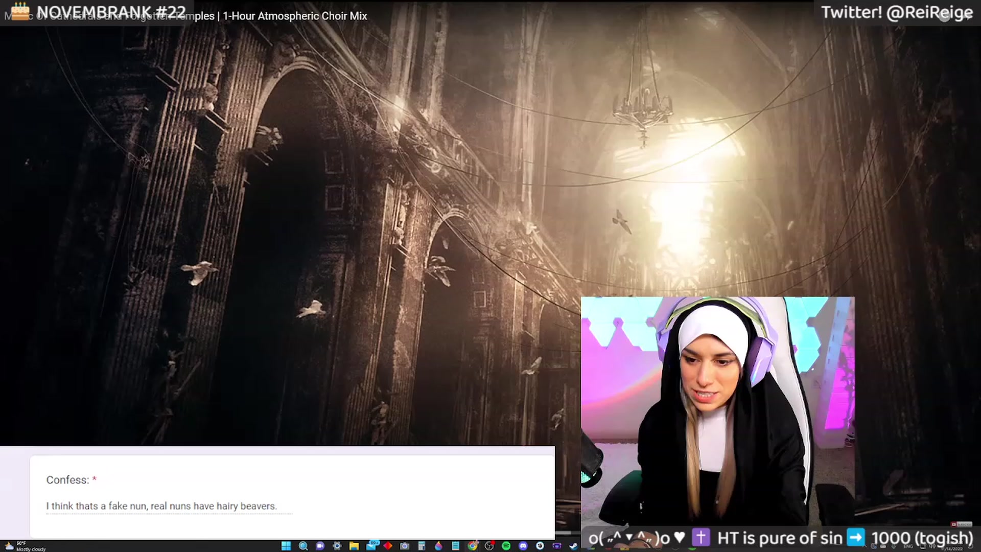 Gallery image thumbnail from SisterReige's myfreecams stream on, 11/14/2022, 11:13 image 17 of 20