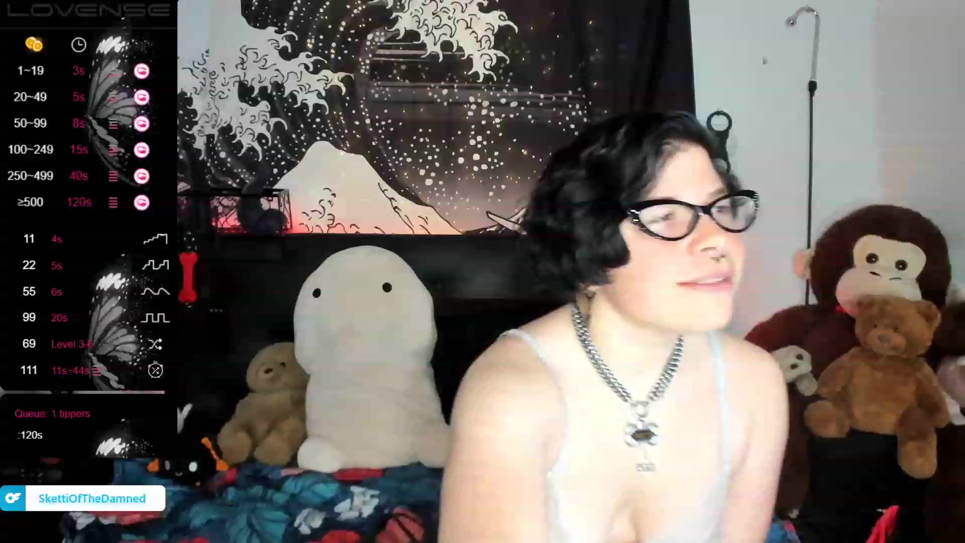 Gallery image thumbnail from SkettiBaby's myfreecams stream on, 12/10/2022, 20:32 image 16 of 20