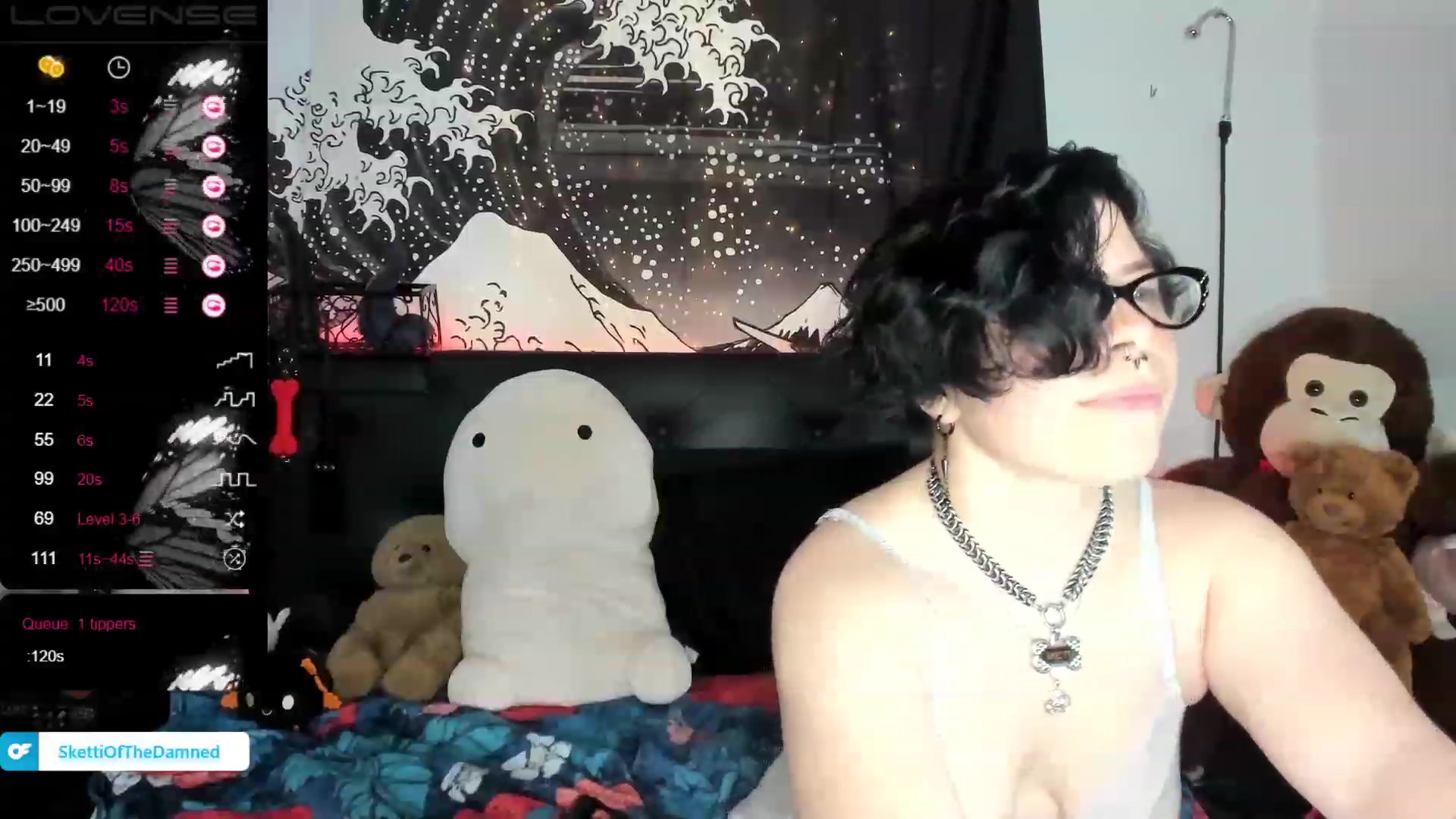 Gallery image thumbnail from SkettiBaby's myfreecams stream on, 12/10/2022, 20:44 image 13 of 20