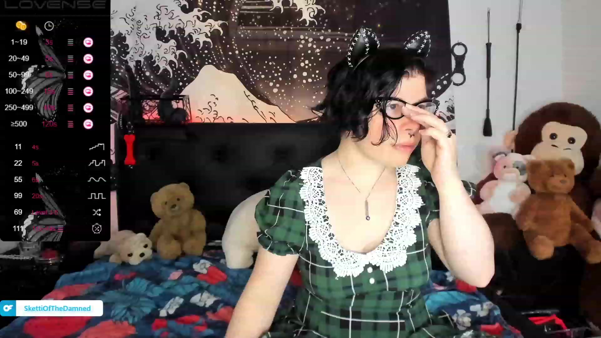 Gallery image thumbnail from SkettiBaby's myfreecams stream on, 12/26/2022, 19:08 image 1 of 20