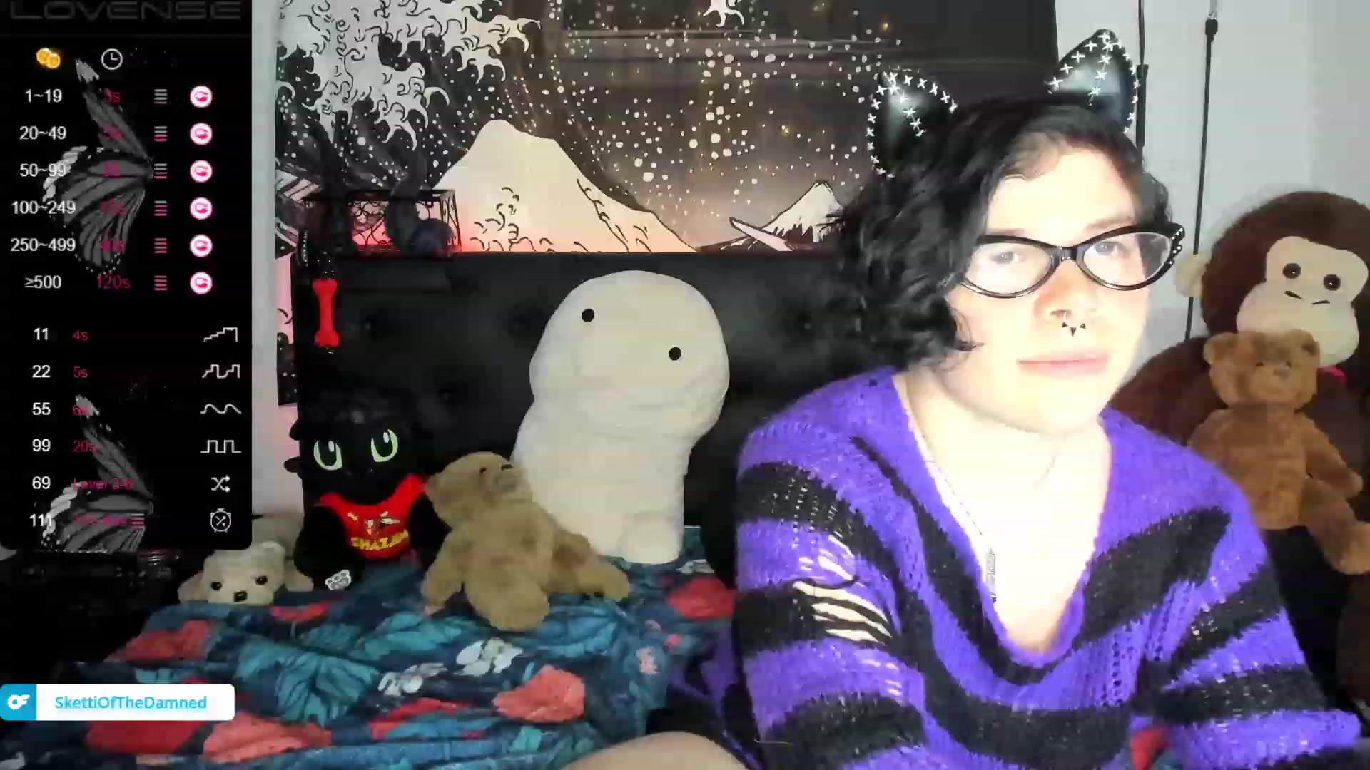 Gallery image thumbnail from SkettiBaby's myfreecams stream on, 01/03/2023, 01:09 image 2 of 20