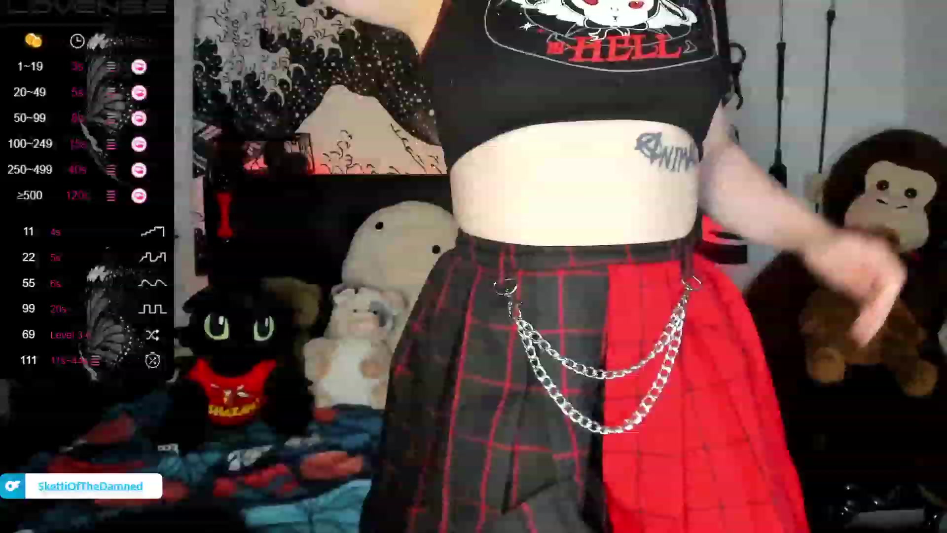 Gallery image thumbnail from SkettiBaby's myfreecams stream on, 01/11/2023, 01:36 image 17 of 20