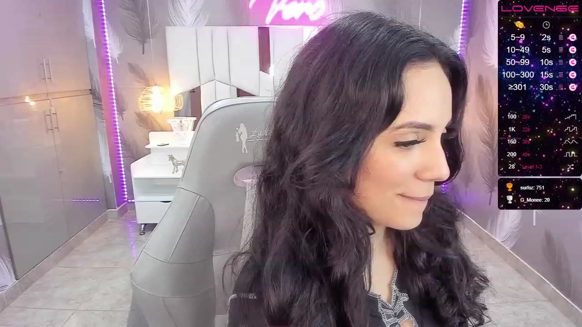 Gallery image thumbnail from SkinnyVeronik's myfreecams stream on, 12/26/2022, 15:12 image 3 of 20