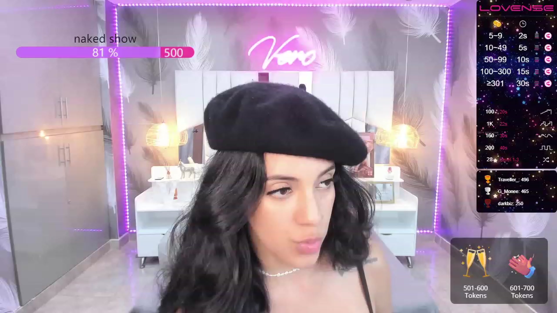 Gallery image thumbnail from SkinnyVeronik's myfreecams stream on, 01/03/2023, 18:23 image 2 of 20