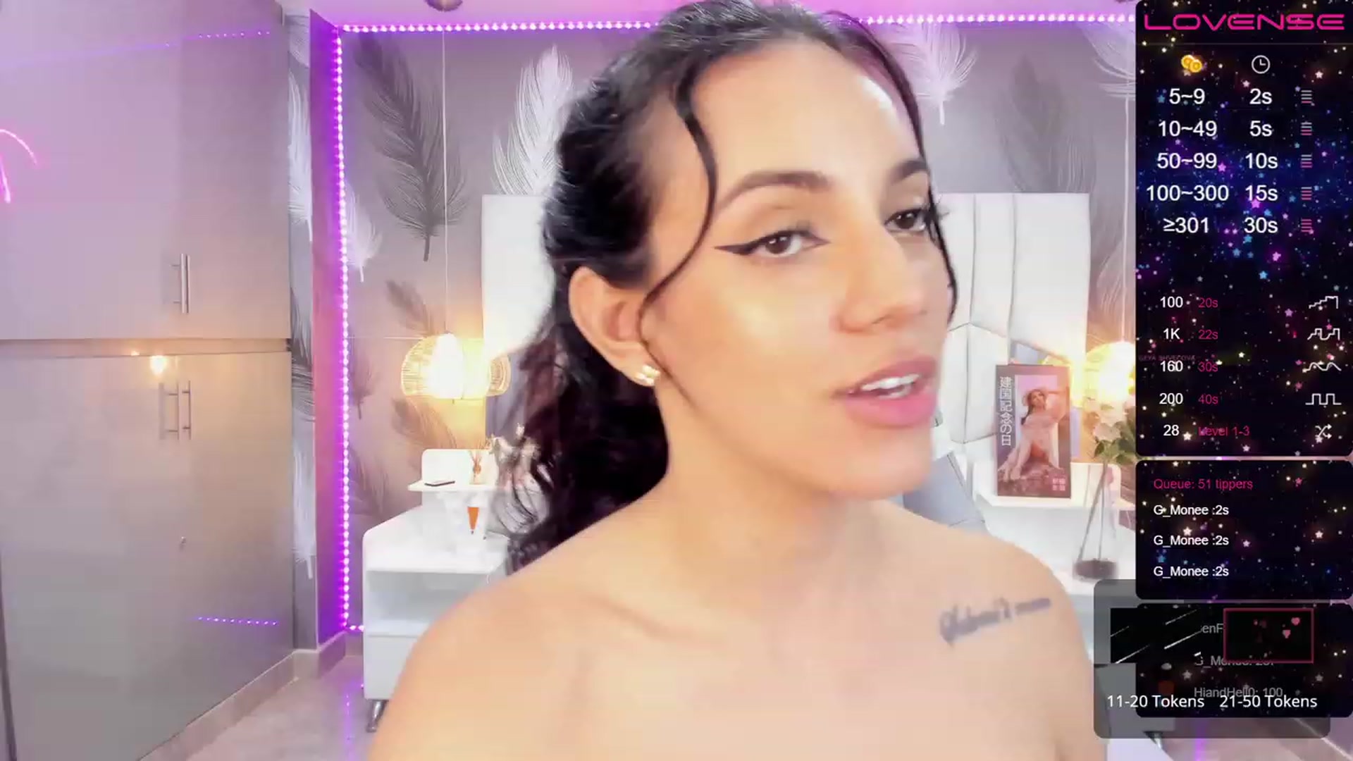 Gallery image thumbnail from SkinnyVeronik's myfreecams stream on, 01/16/2023, 16:12 image 2 of 20
