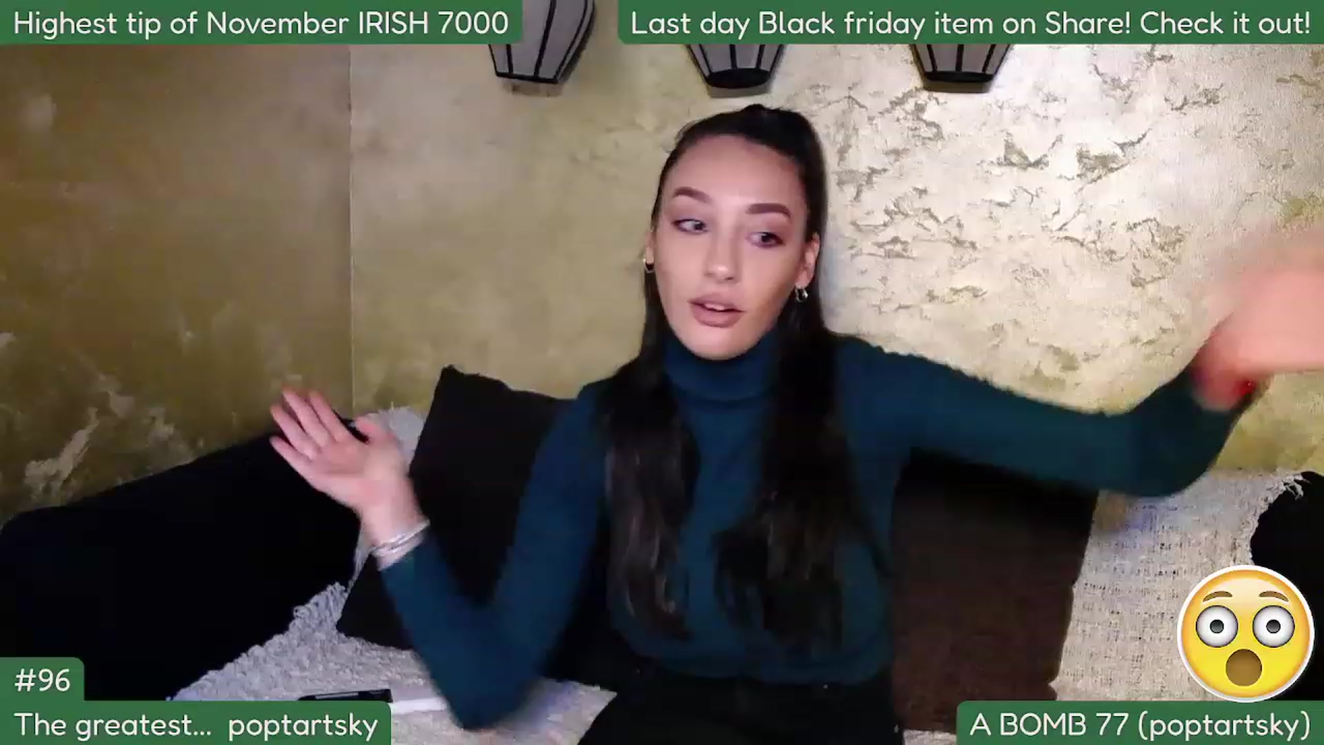 Gallery image thumbnail from SkyV_'s myfreecams stream on, 11/15/2022, 15:57 image 2 of 20