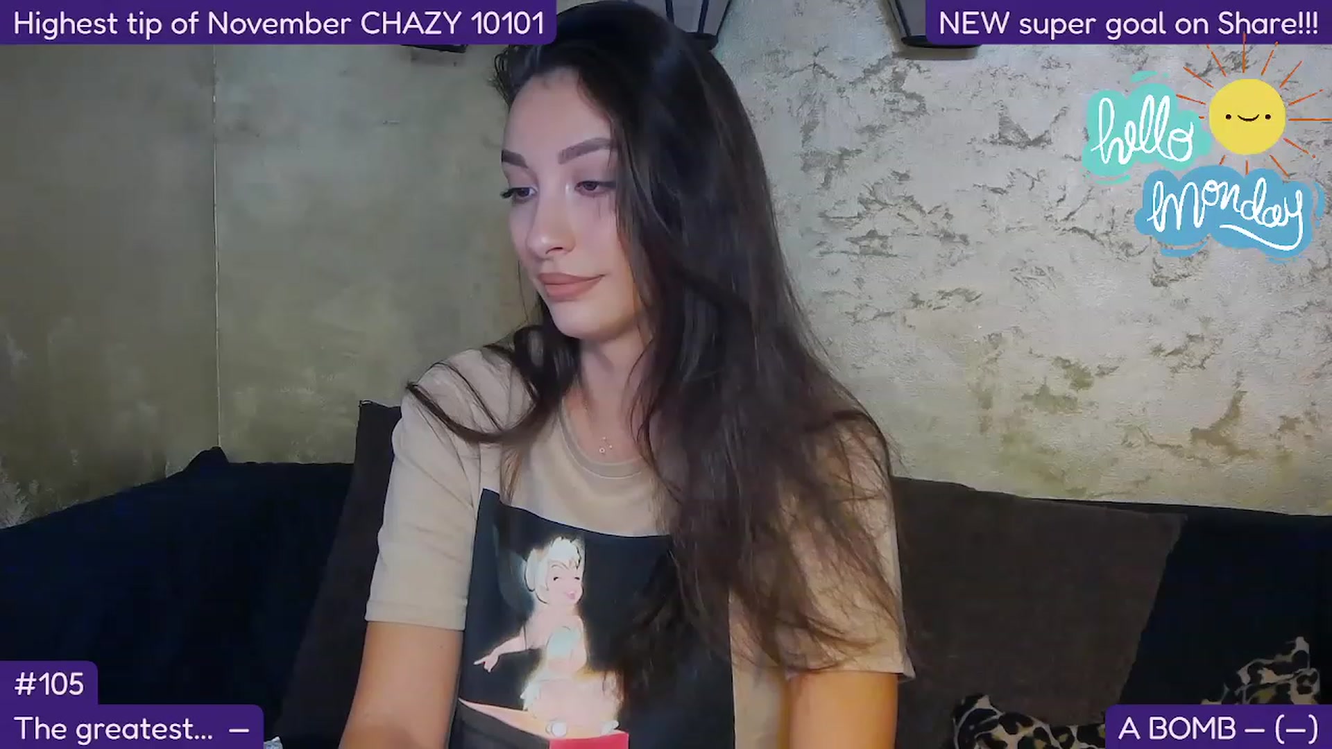 Gallery image thumbnail from SkyV_'s myfreecams stream on, 11/28/2022, 17:04 image 1 of 20