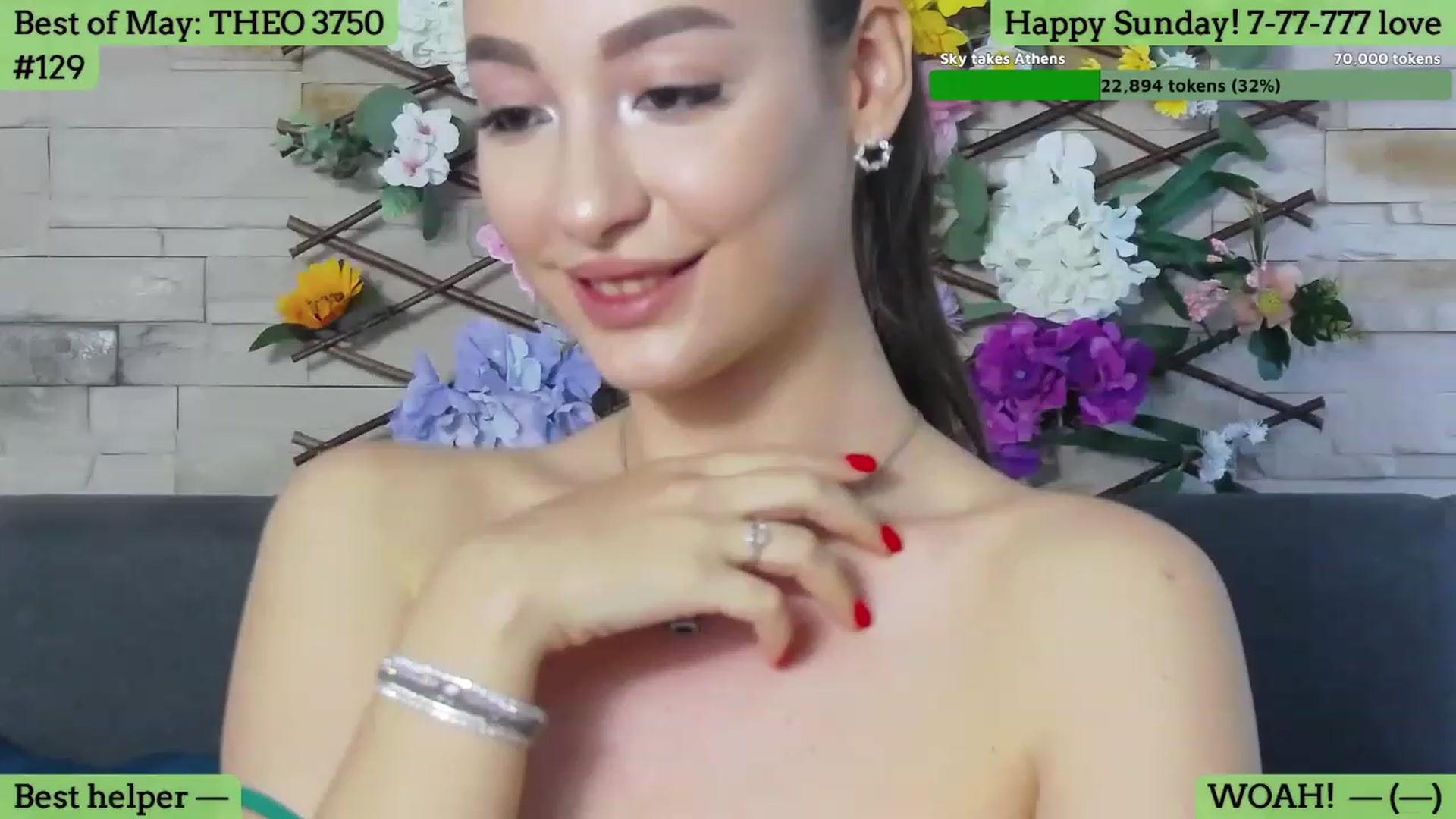 Gallery image thumbnail from SkyV_'s myfreecams stream on, 05/07/2023, 15:21 image 4 of 20