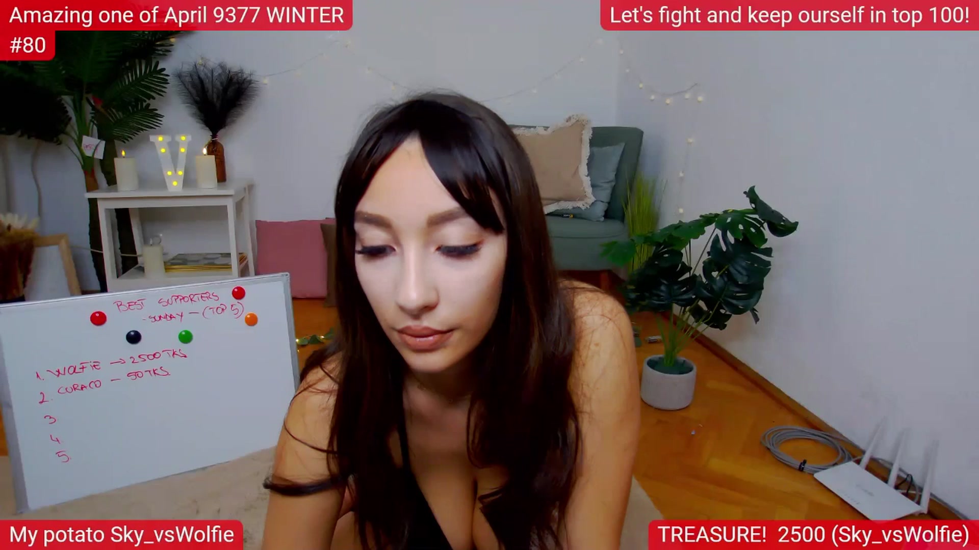 Gallery image thumbnail from SkyV_'s myfreecams stream on, 04/28/2024, 17:20 image 4 of 20