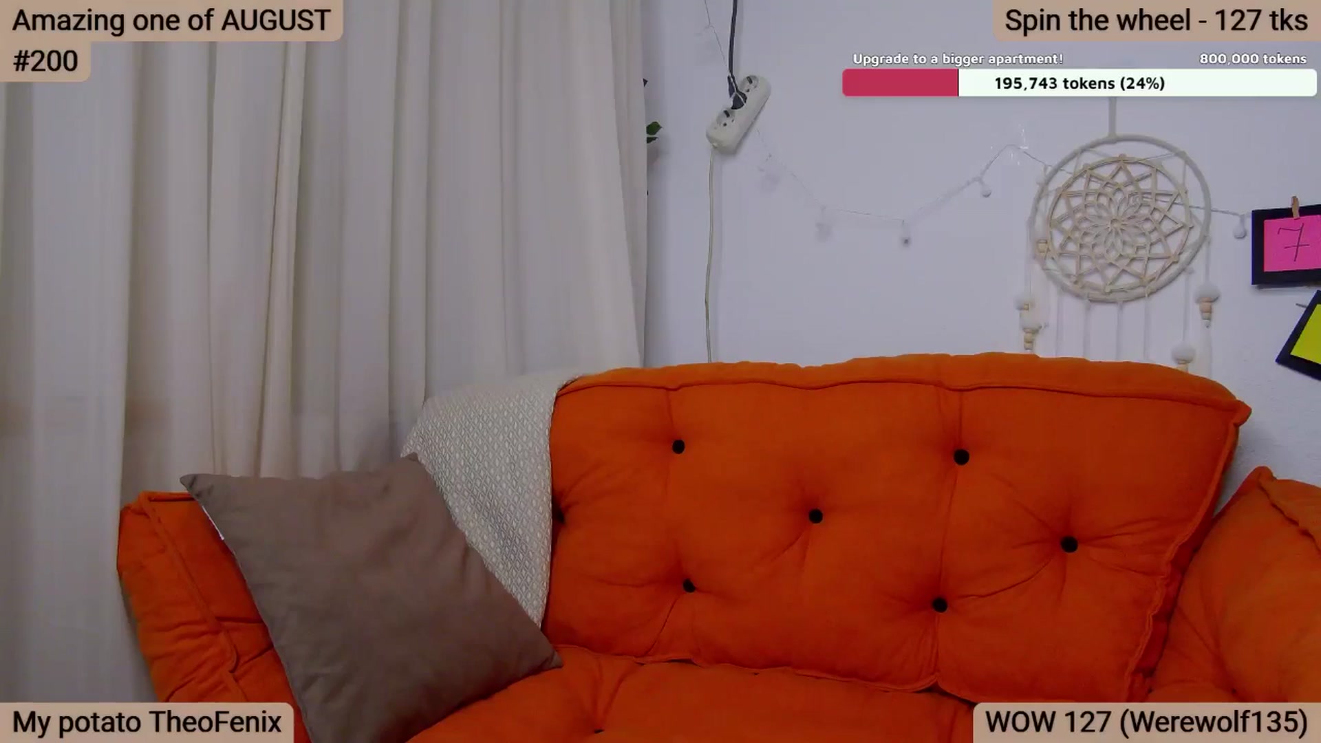 Gallery image thumbnail from SkyV_'s myfreecams stream on, 08/05/2024, 17:46 image 6 of 20