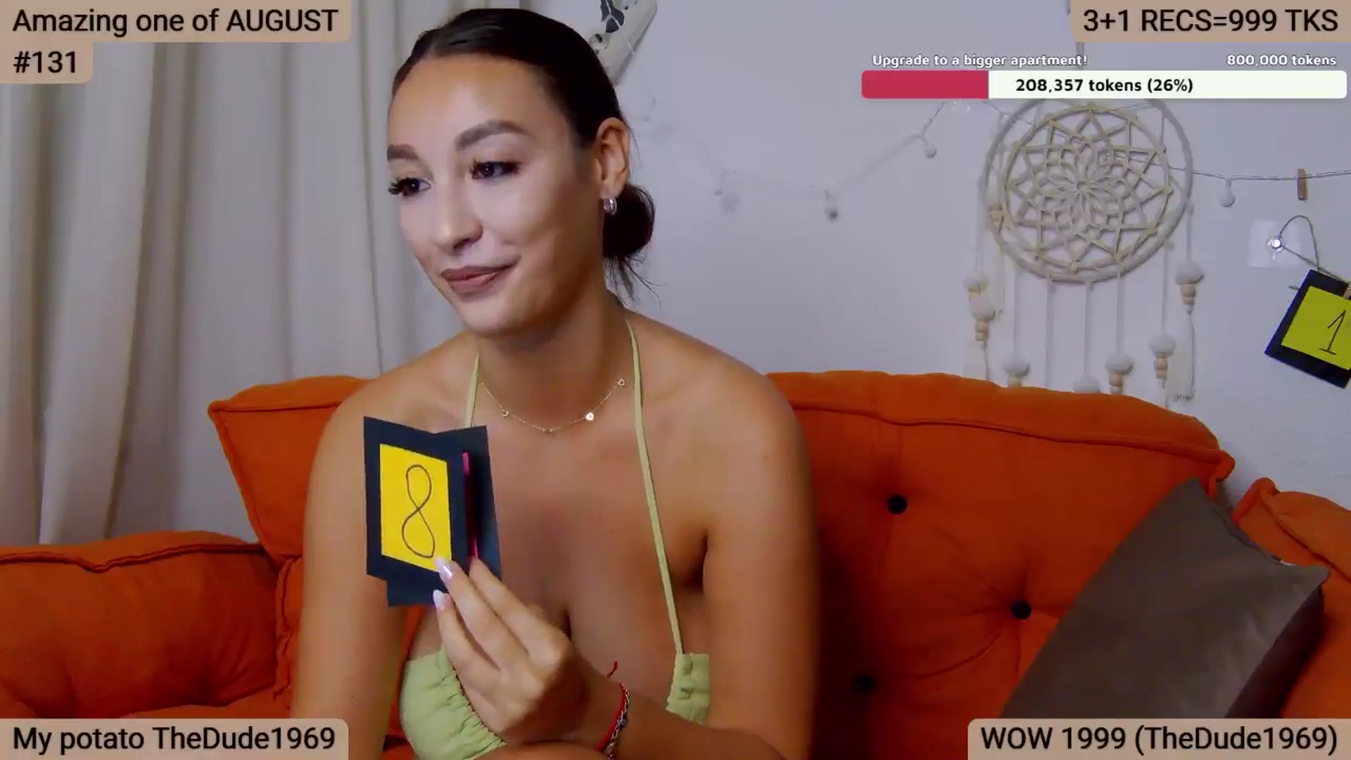 Gallery image thumbnail from SkyV_'s myfreecams stream on, 08/09/2024, 19:57 image 3 of 20