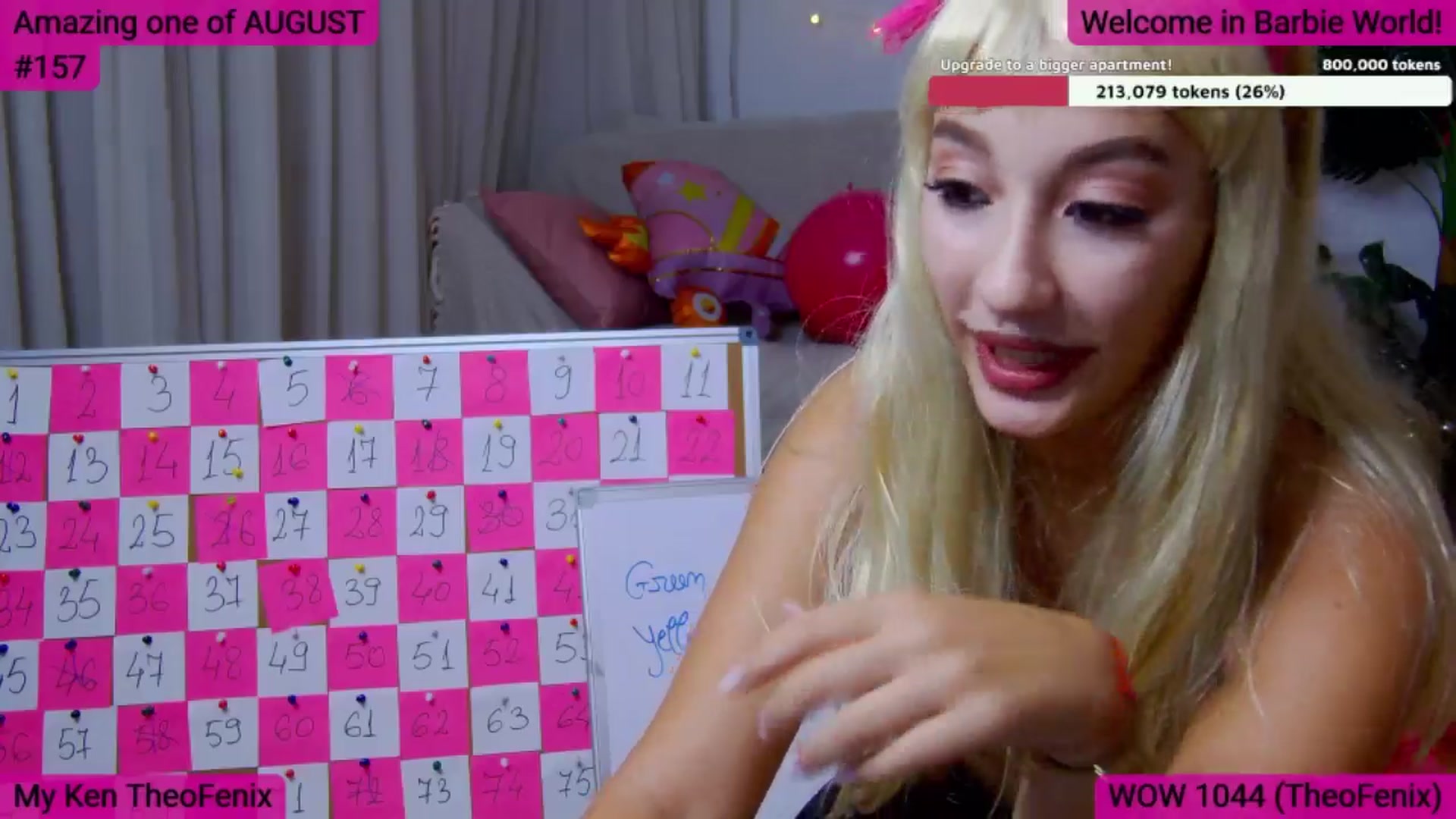 Gallery image thumbnail from SkyV_'s myfreecams stream on, 08/11/2024, 19:09 image 8 of 20