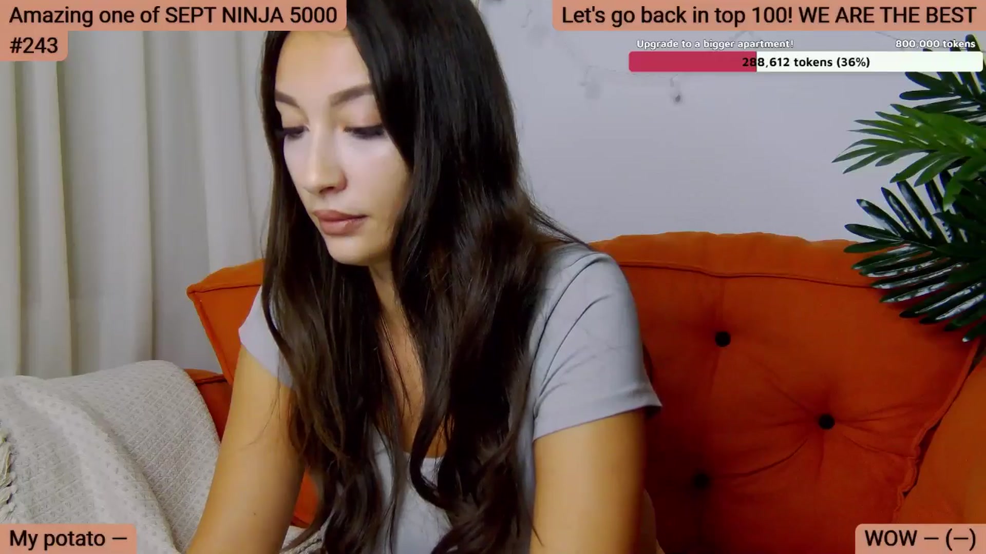 Gallery image thumbnail from SkyV_'s myfreecams stream on, 09/10/2024, 16:27 image 2 of 20