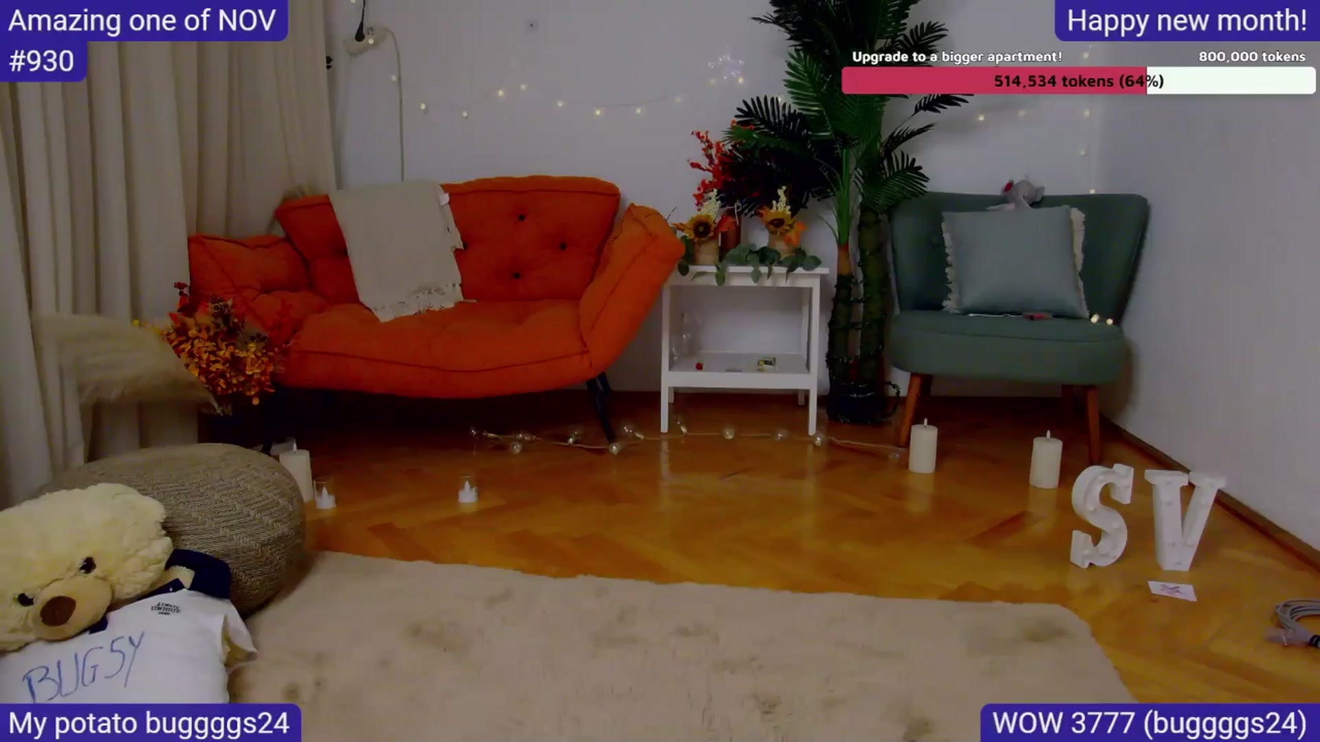 Gallery image thumbnail from SkyV_'s myfreecams stream on, 11/05/2024, 20:53 image 20 of 20