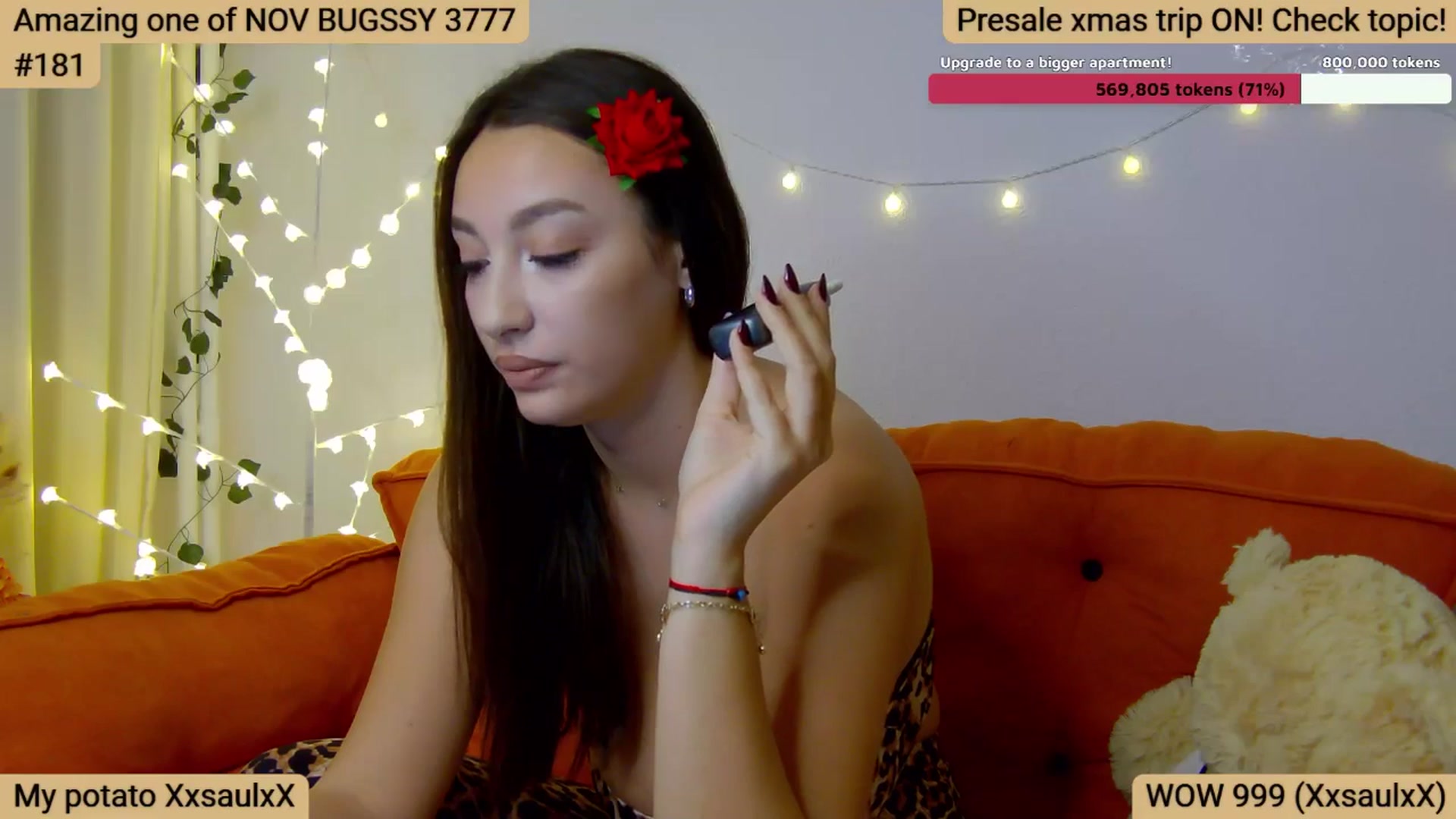 Gallery image thumbnail from SkyV_'s myfreecams stream on, 11/22/2024, 19:53 image 8 of 20