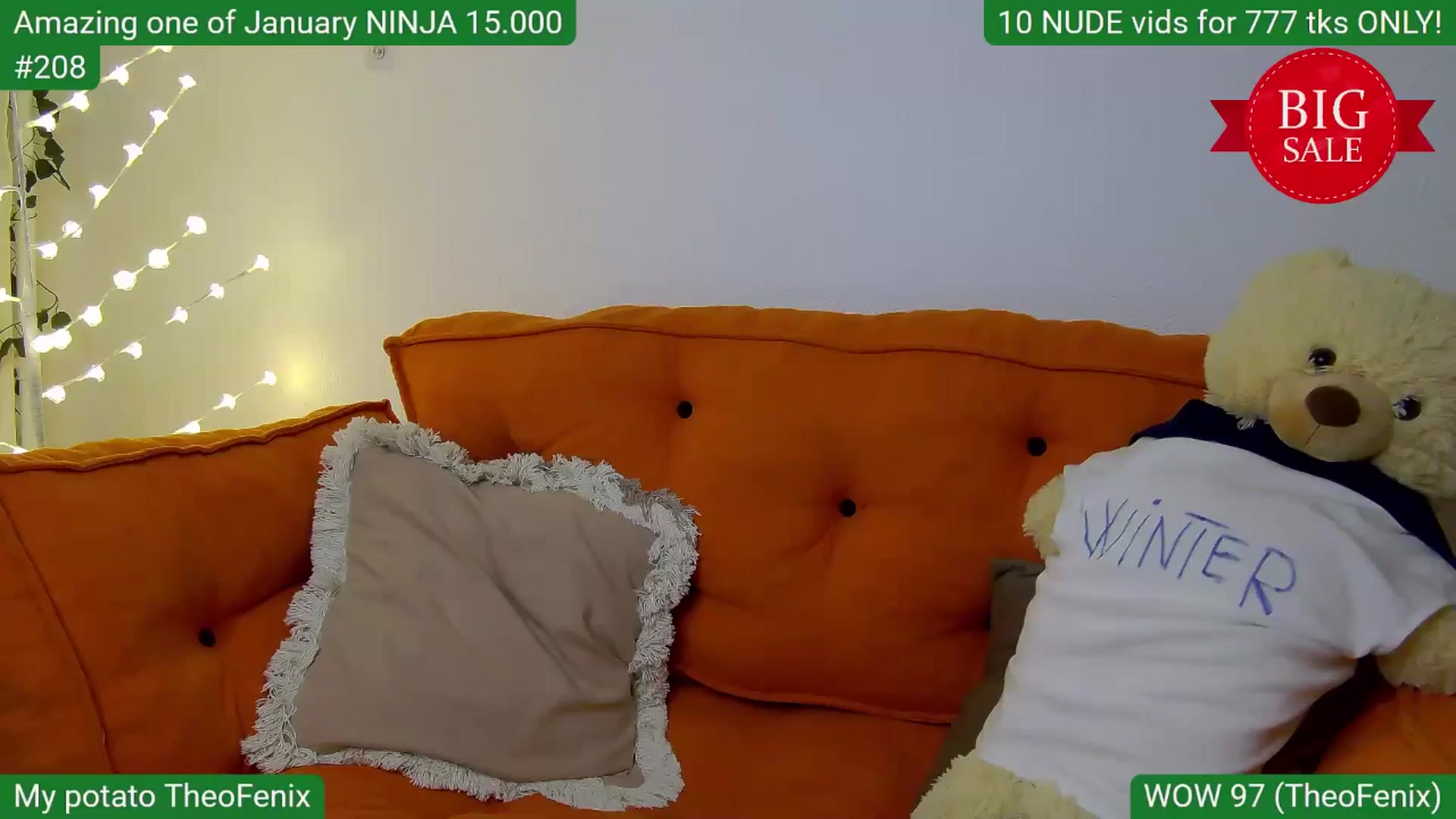 Gallery image thumbnail from SkyV_'s myfreecams stream on, 01/19/2025, 20:36 image 9 of 20