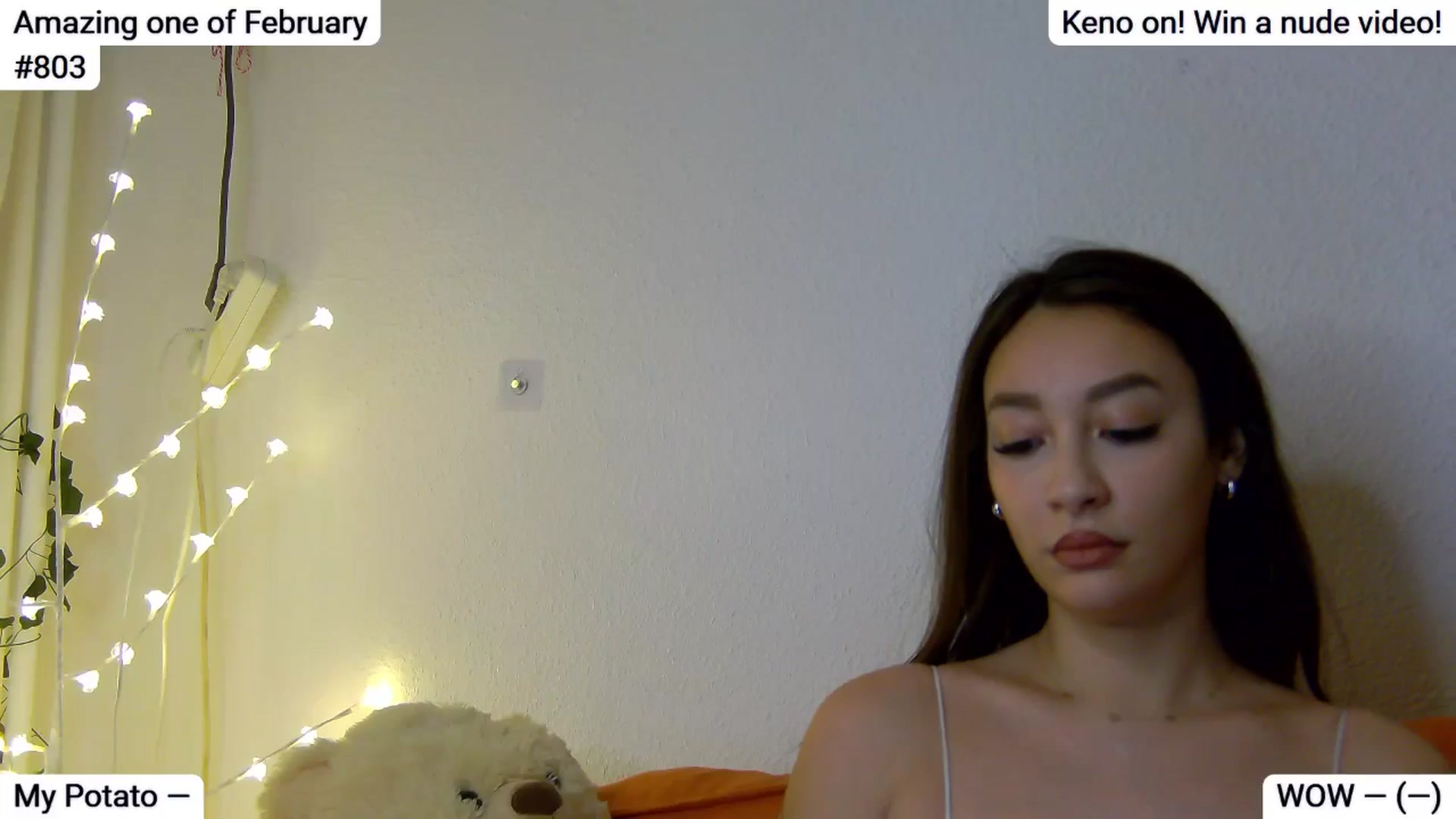 Gallery image thumbnail from SkyV_'s myfreecams stream on, 02/03/2025, 19:52 image 1 of 20