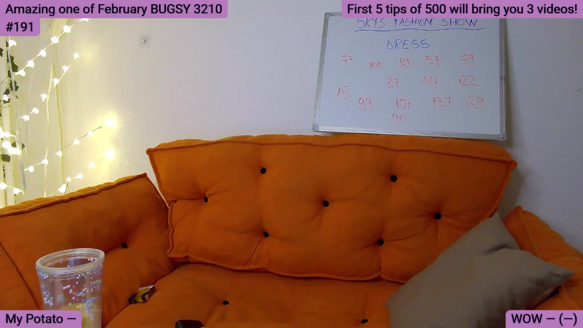 Gallery image thumbnail from SkyV_'s myfreecams stream on, 02/05/2025, 20:50 image 1 of 20