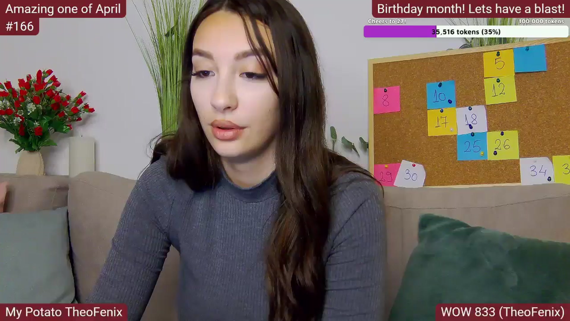 Gallery image thumbnail from SkyV_'s myfreecams stream on, 04/09/2025, 21:28 image 1 of 20