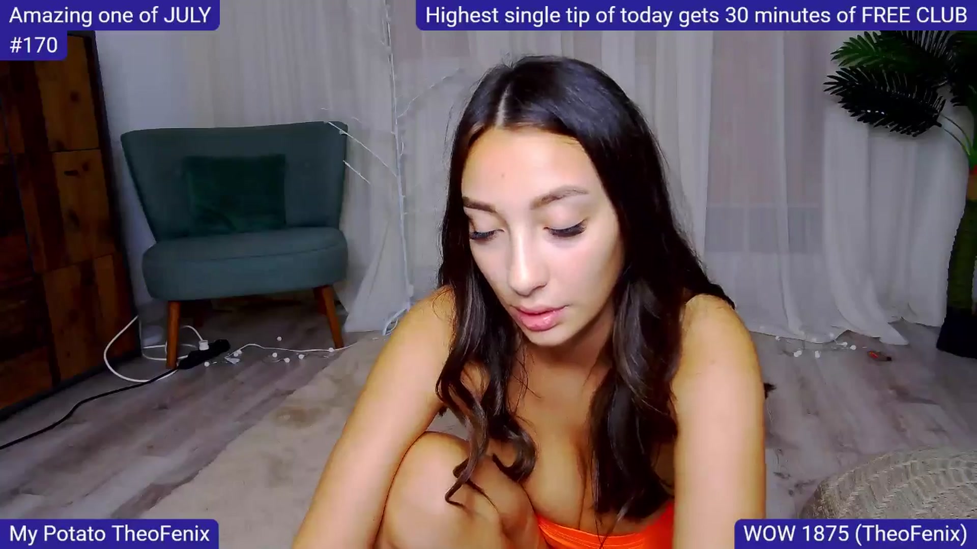 Gallery image thumbnail from SkyV_'s myfreecams stream on, 07/02/2025, 19:08 image 13 of 20