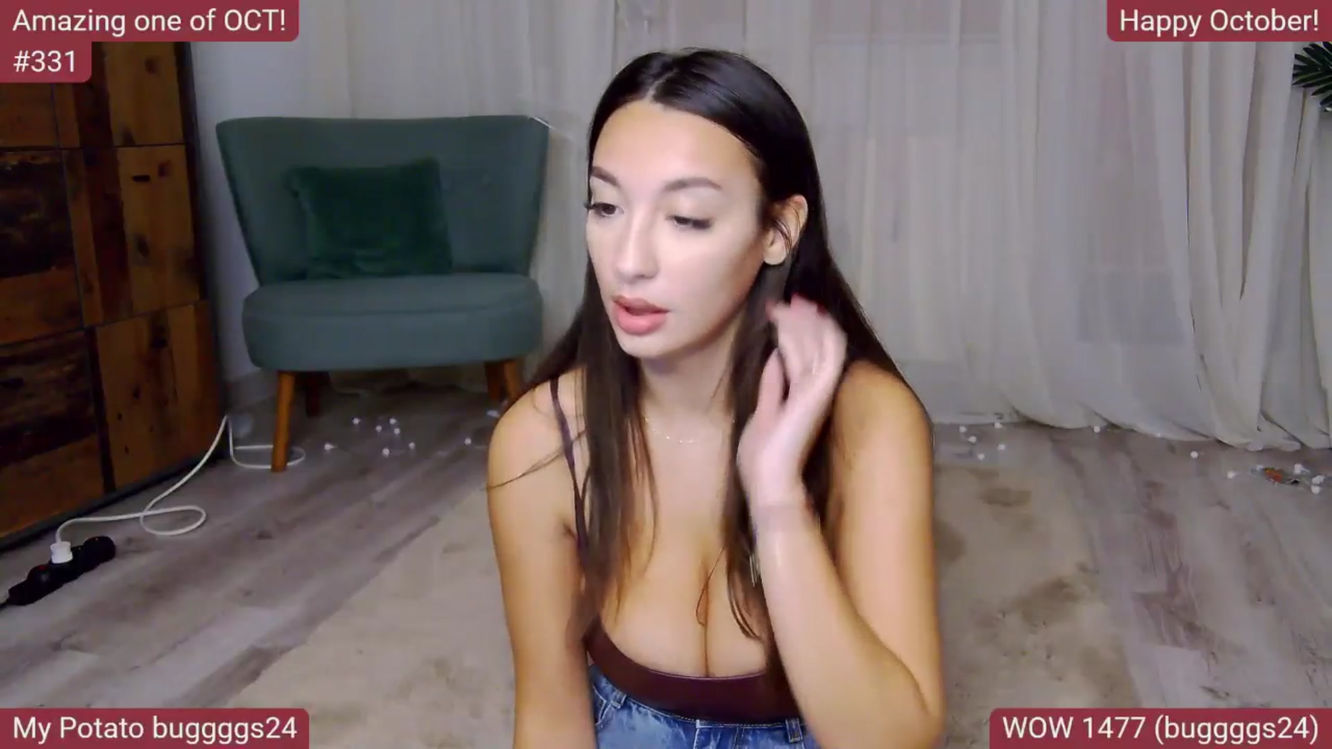 Gallery image thumbnail from SkyV_'s myfreecams stream on, 10/02/2025, 19:45 image 3 of 20
