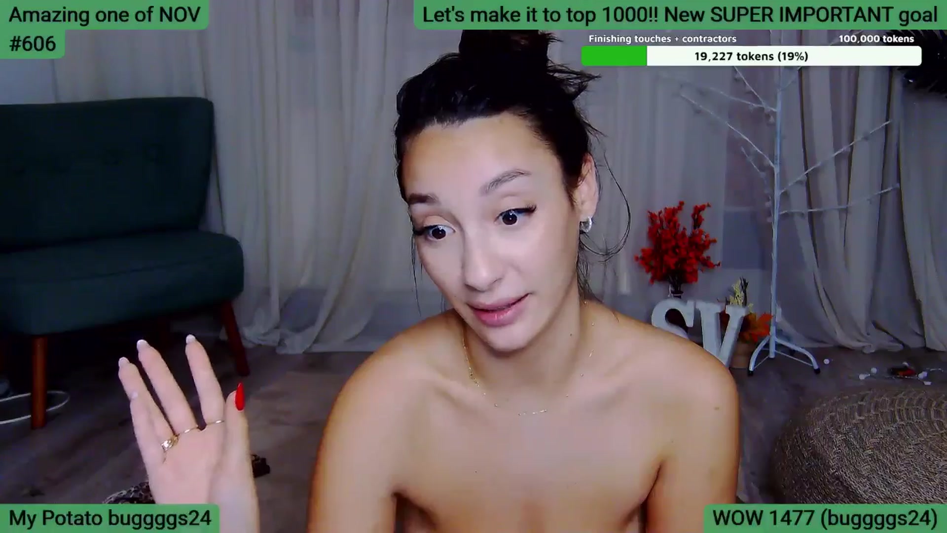Gallery image thumbnail from SkyV_'s myfreecams stream on, 11/09/2025, 21:05 image 15 of 20