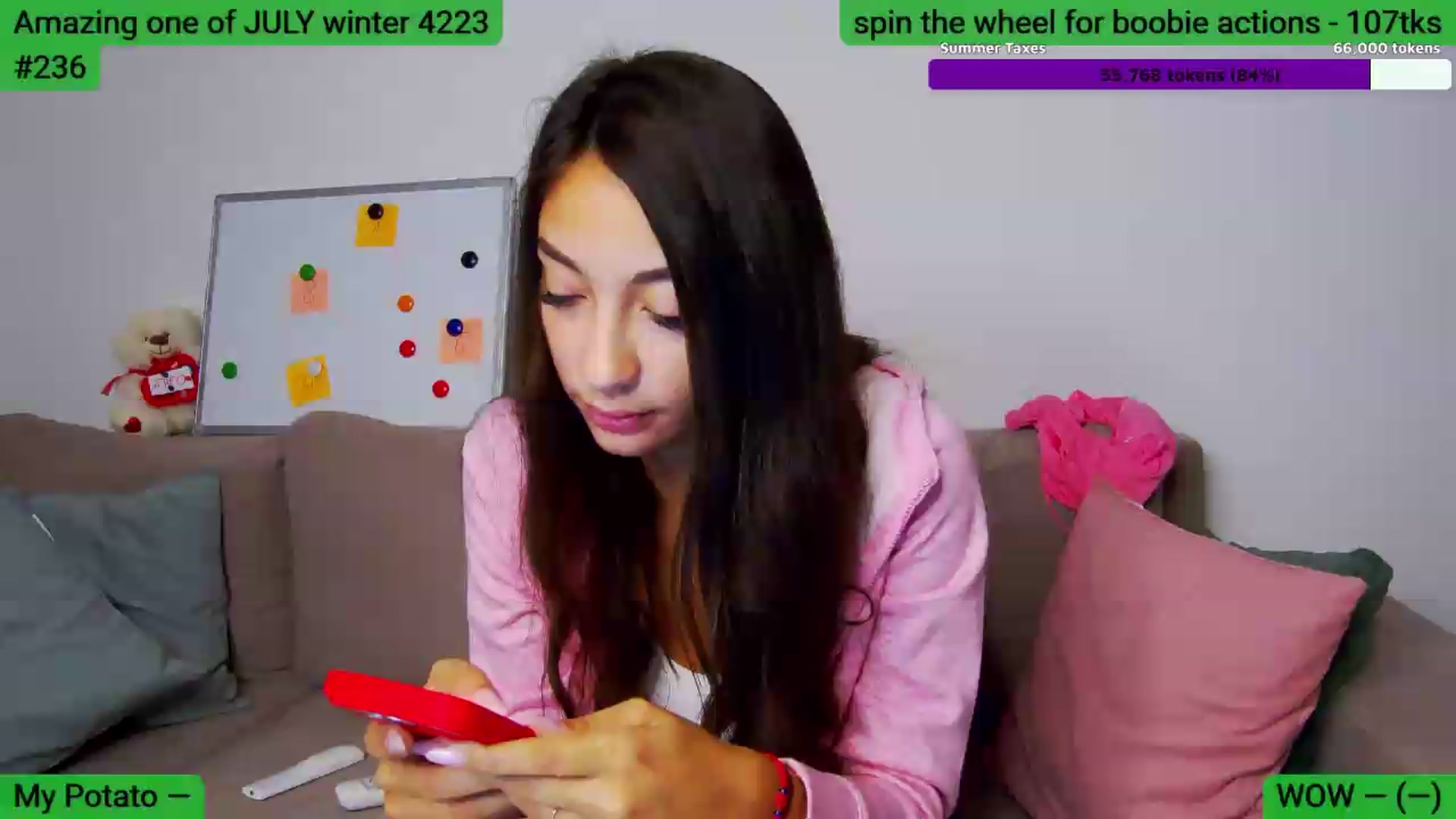 Gallery image thumbnail from SkyV_'s myfreecams stream on, 07/23/2026, 07:00 image 1 of 20