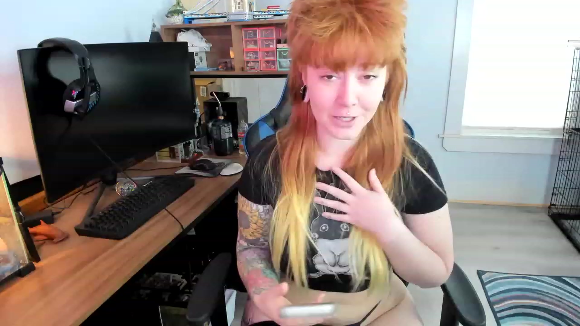 Gallery image thumbnail from SkylarShark's myfreecams stream on, 02/26/2023, 16:14 image 1 of 20