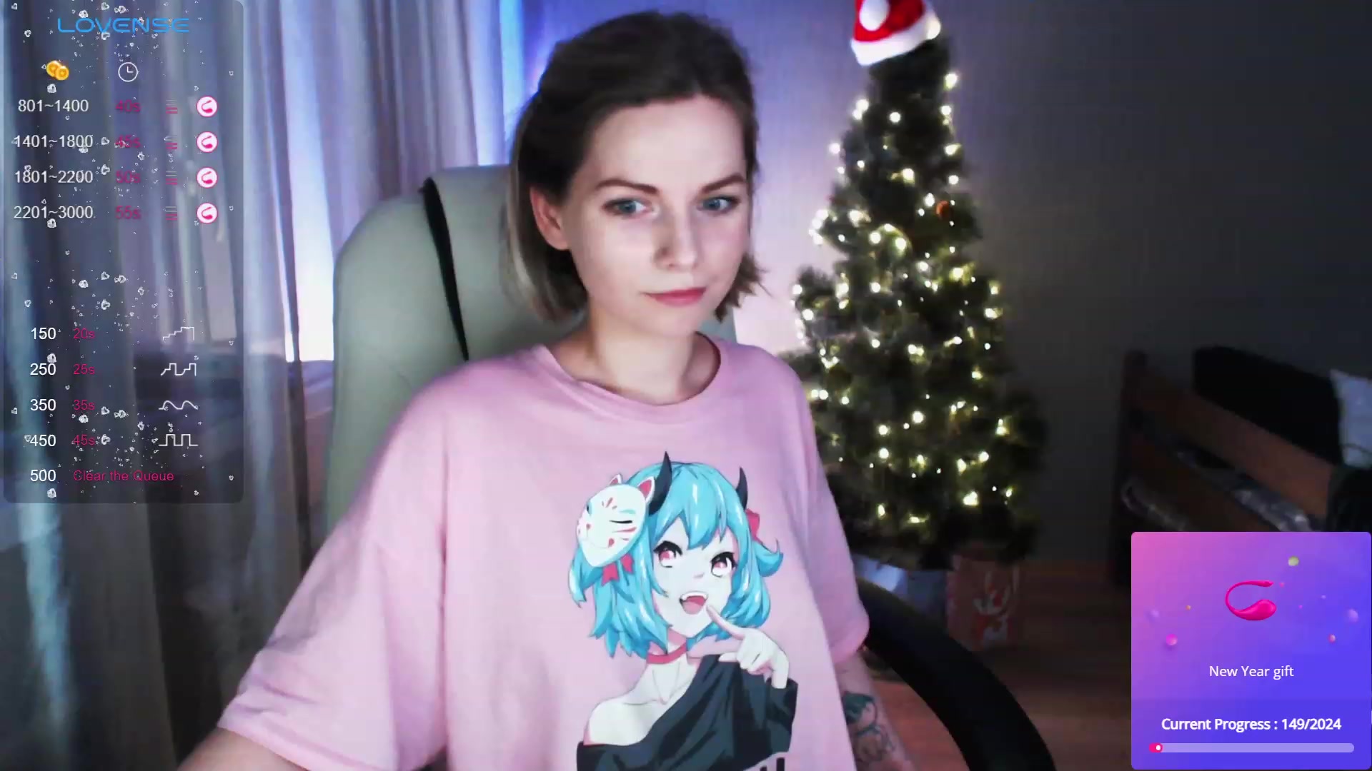 Gallery image thumbnail from SnowPanda's myfreecams stream on, 12/31/2023, 20:33 image 1 of 20