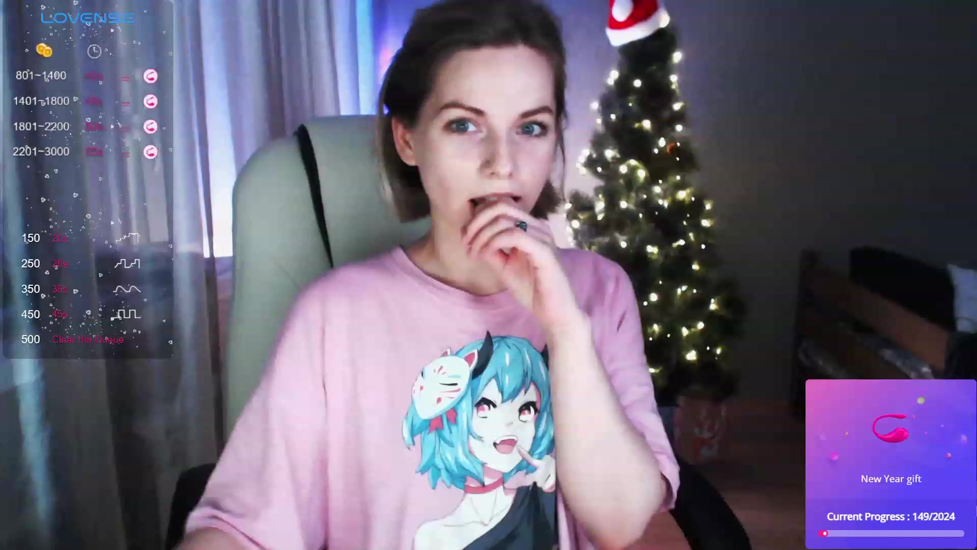 Gallery image thumbnail from SnowPanda's myfreecams stream on, 12/31/2023, 20:33 image 2 of 20