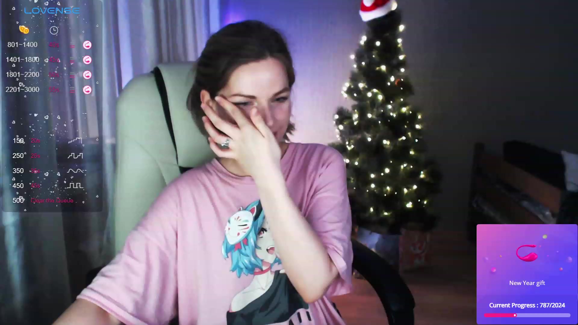 Gallery image thumbnail from SnowPanda's myfreecams stream on, 12/31/2023, 23:35 image 3 of 20